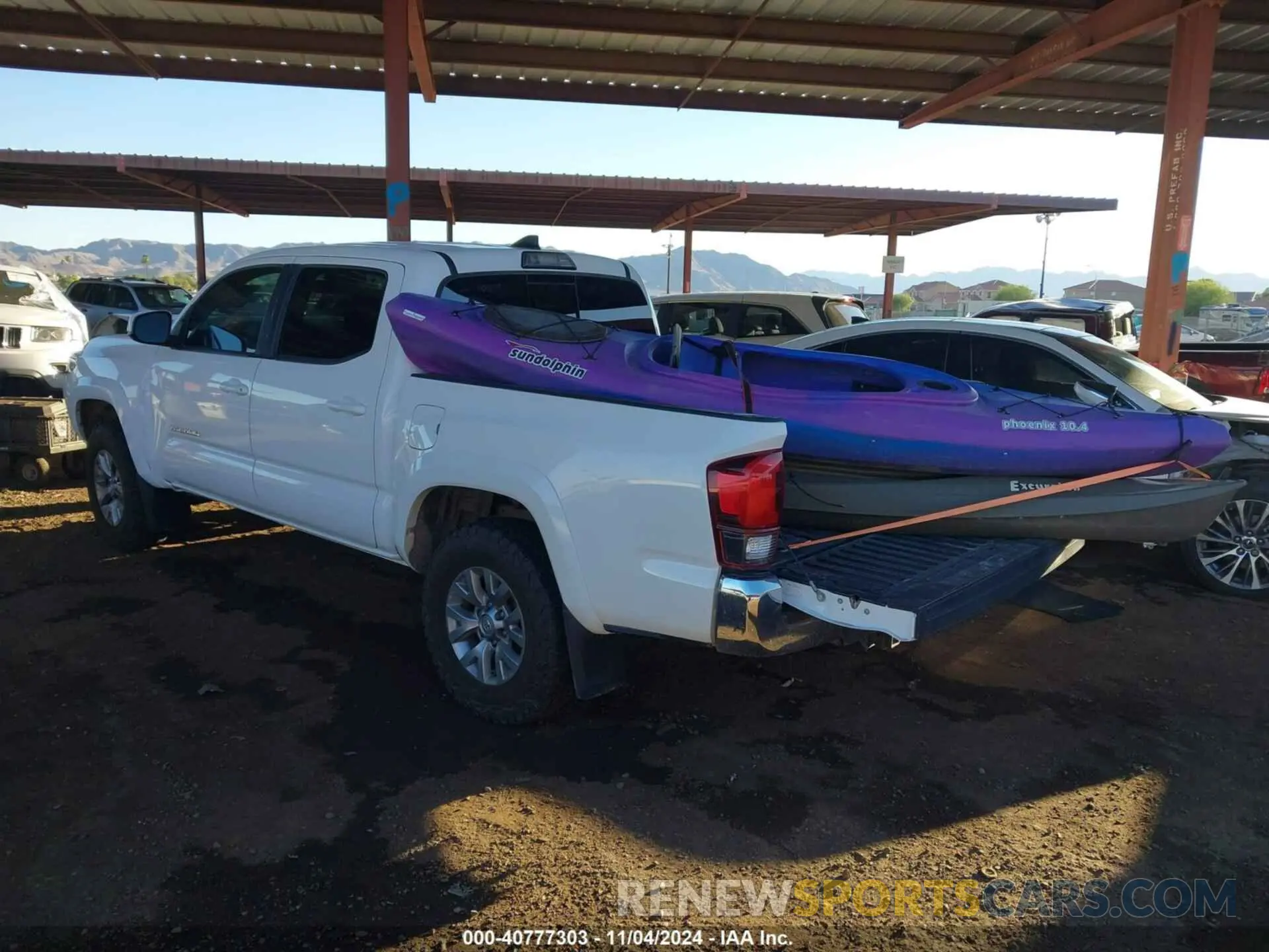 3 Photograph of a damaged car 3TMCZ5AN0KM196029 TOYOTA TACOMA 2019