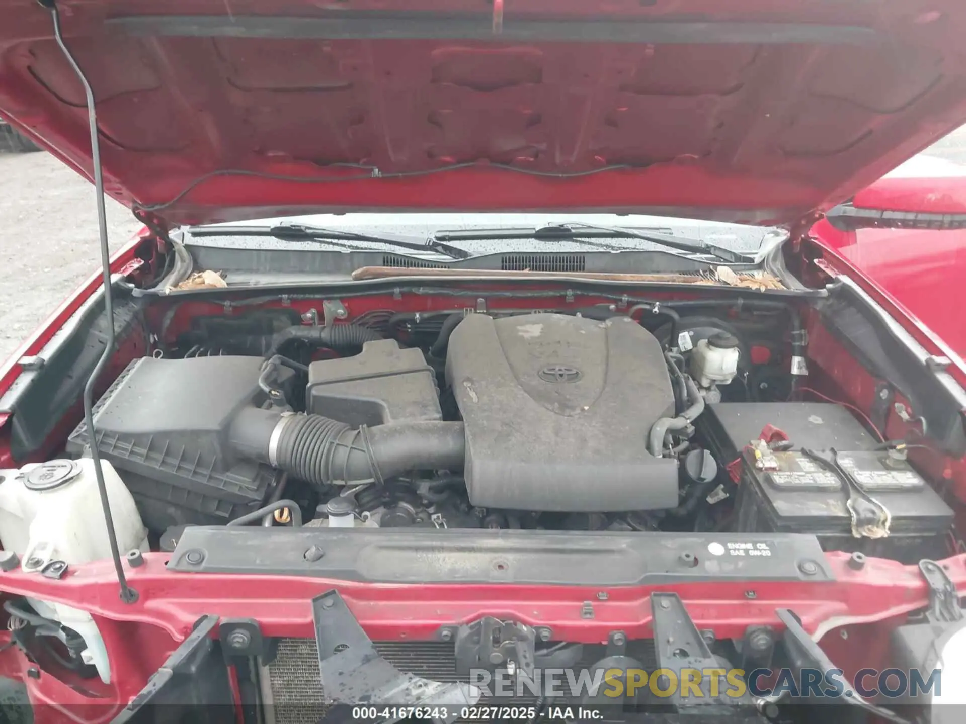 10 Photograph of a damaged car 3TMCZ5AN0KM202251 TOYOTA TACOMA 2019