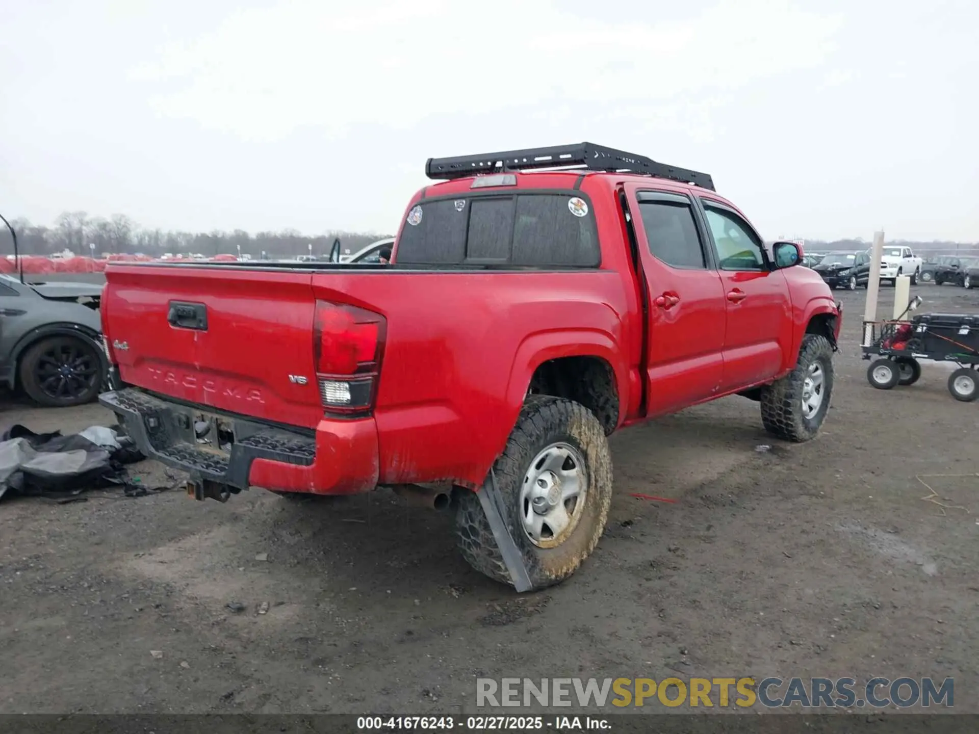 4 Photograph of a damaged car 3TMCZ5AN0KM202251 TOYOTA TACOMA 2019
