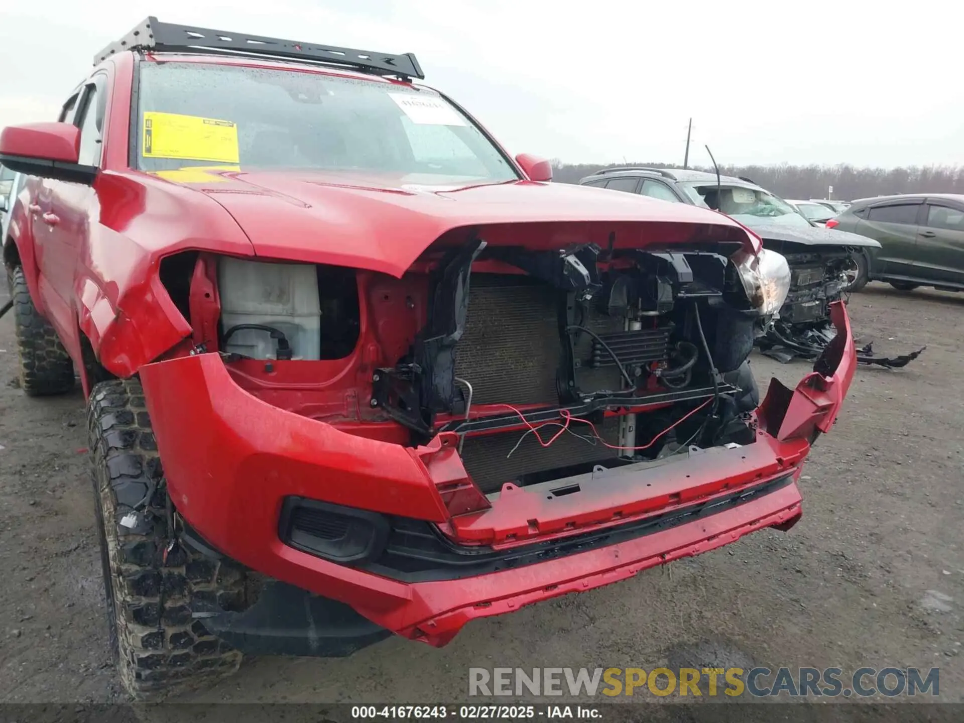 6 Photograph of a damaged car 3TMCZ5AN0KM202251 TOYOTA TACOMA 2019