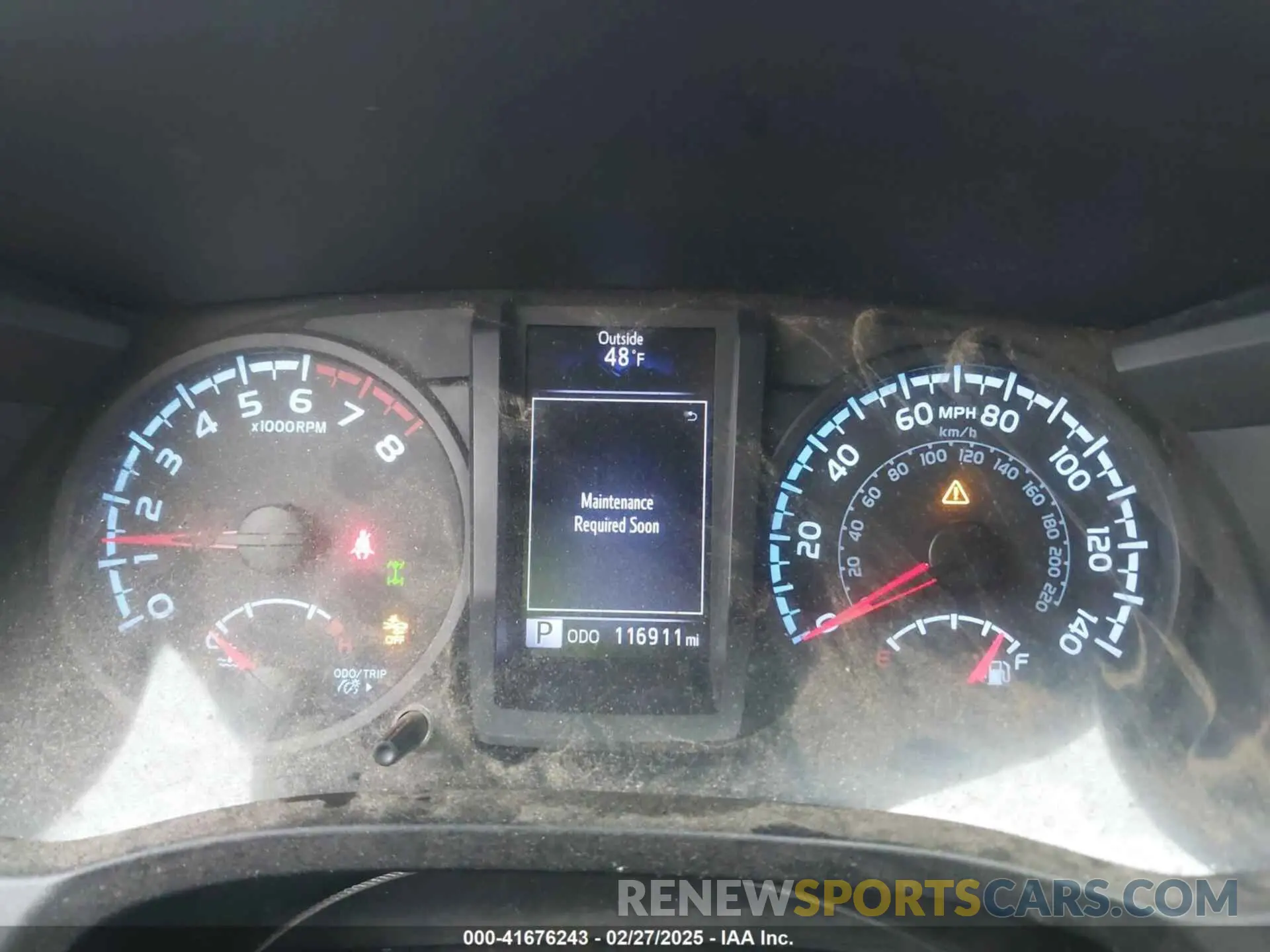 7 Photograph of a damaged car 3TMCZ5AN0KM202251 TOYOTA TACOMA 2019