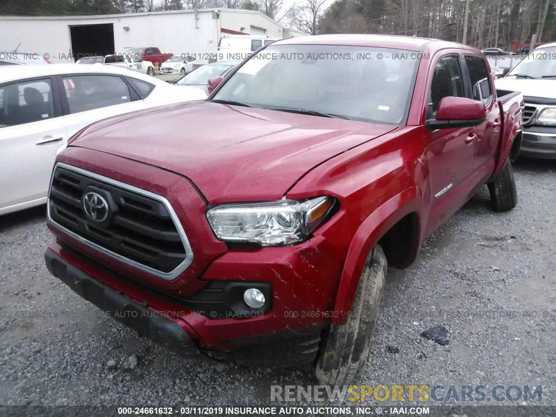 2 Photograph of a damaged car 3TMCZ5AN0KM217512 TOYOTA TACOMA 2019