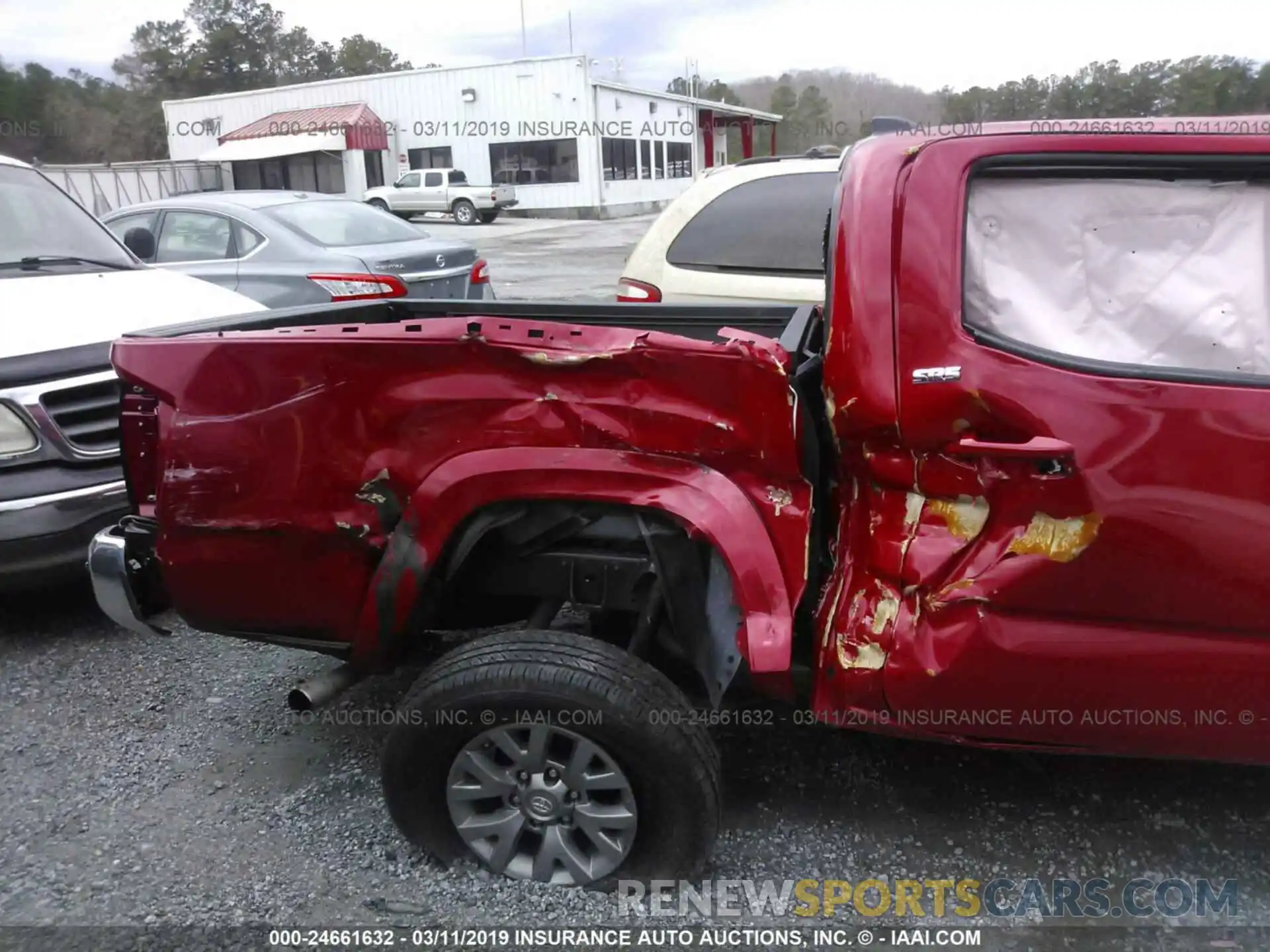 6 Photograph of a damaged car 3TMCZ5AN0KM217512 TOYOTA TACOMA 2019