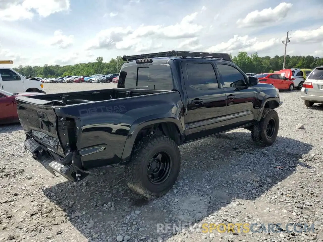 3 Photograph of a damaged car 3TMCZ5AN0KM220264 TOYOTA TACOMA 2019