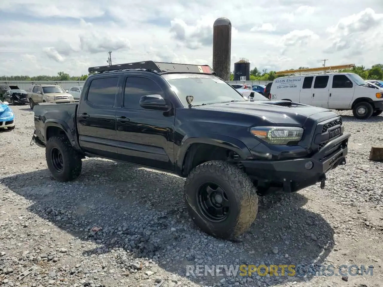 4 Photograph of a damaged car 3TMCZ5AN0KM220264 TOYOTA TACOMA 2019