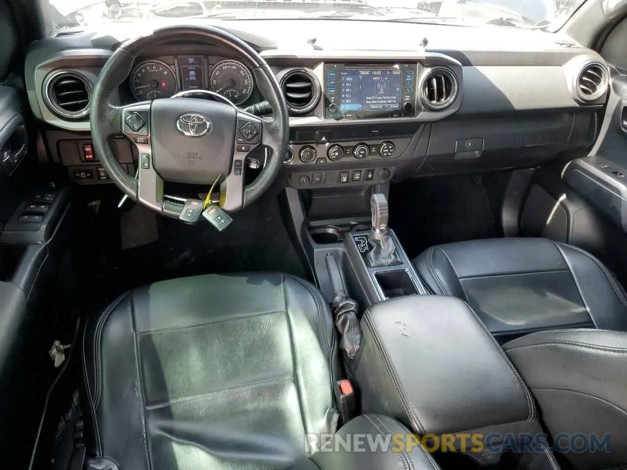 8 Photograph of a damaged car 3TMCZ5AN0KM220264 TOYOTA TACOMA 2019
