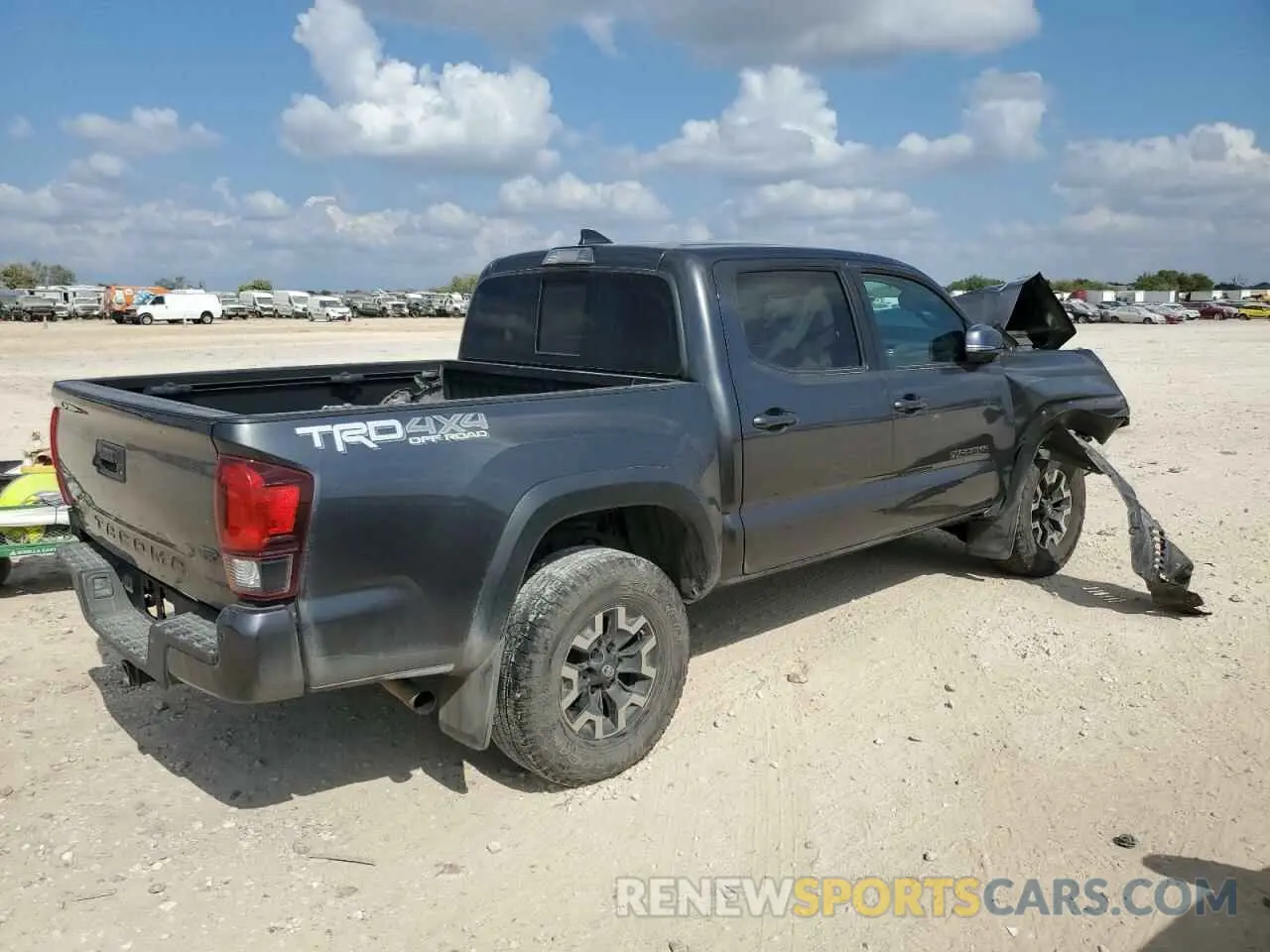 3 Photograph of a damaged car 3TMCZ5AN0KM222287 TOYOTA TACOMA 2019