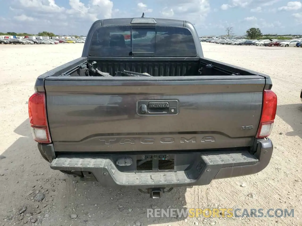 6 Photograph of a damaged car 3TMCZ5AN0KM222287 TOYOTA TACOMA 2019
