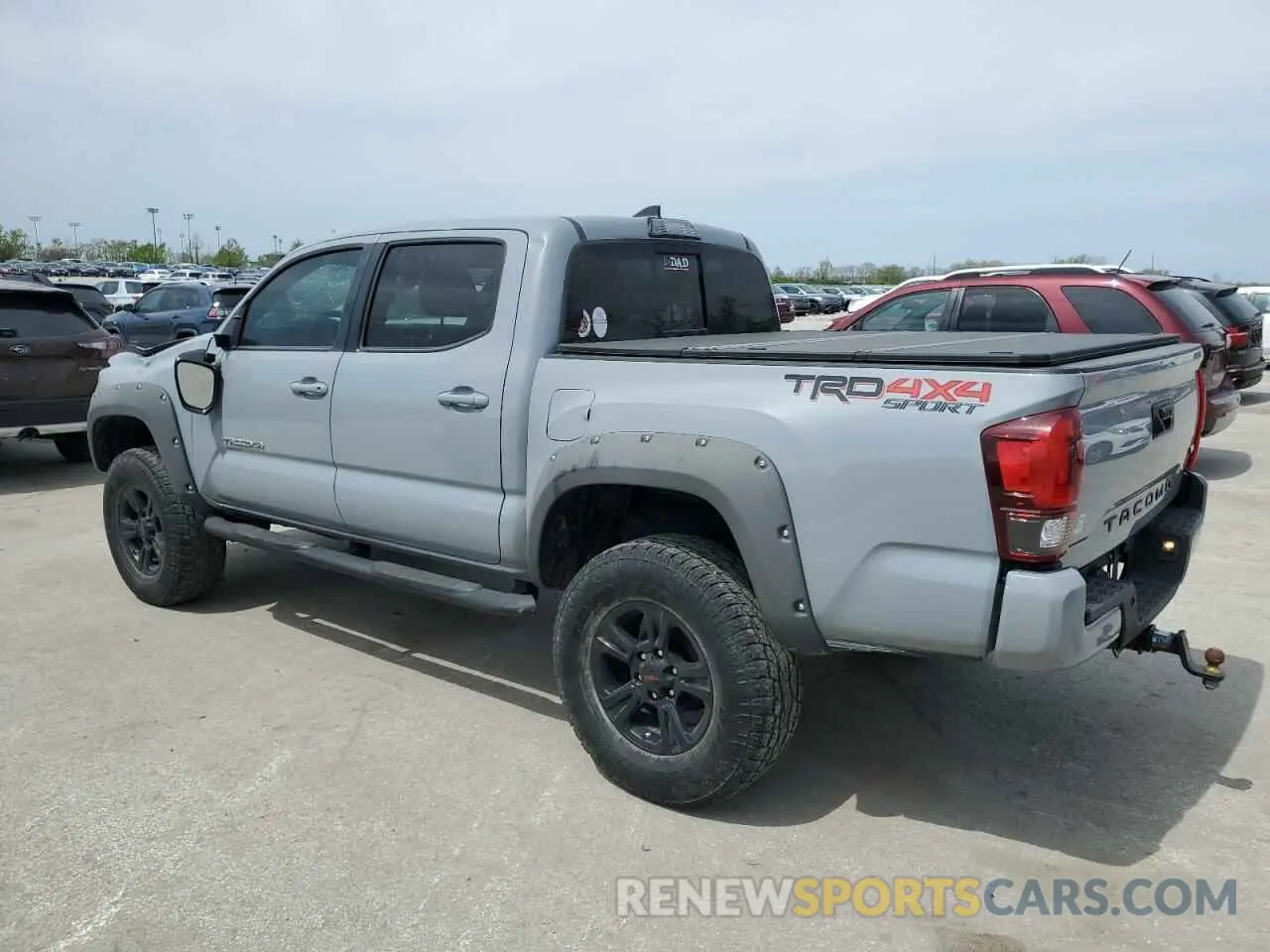 2 Photograph of a damaged car 3TMCZ5AN0KM224296 TOYOTA TACOMA 2019