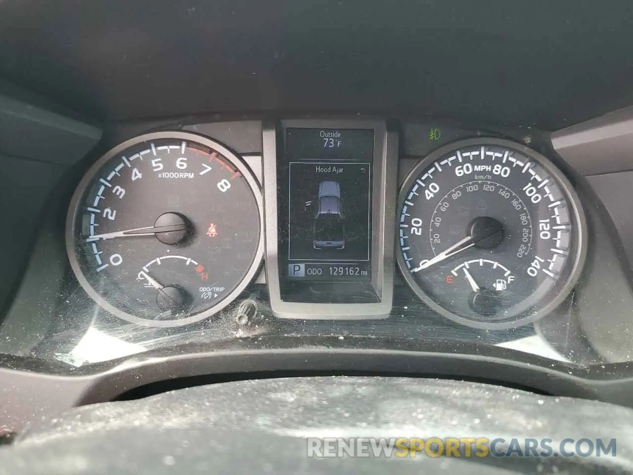 9 Photograph of a damaged car 3TMCZ5AN0KM224296 TOYOTA TACOMA 2019