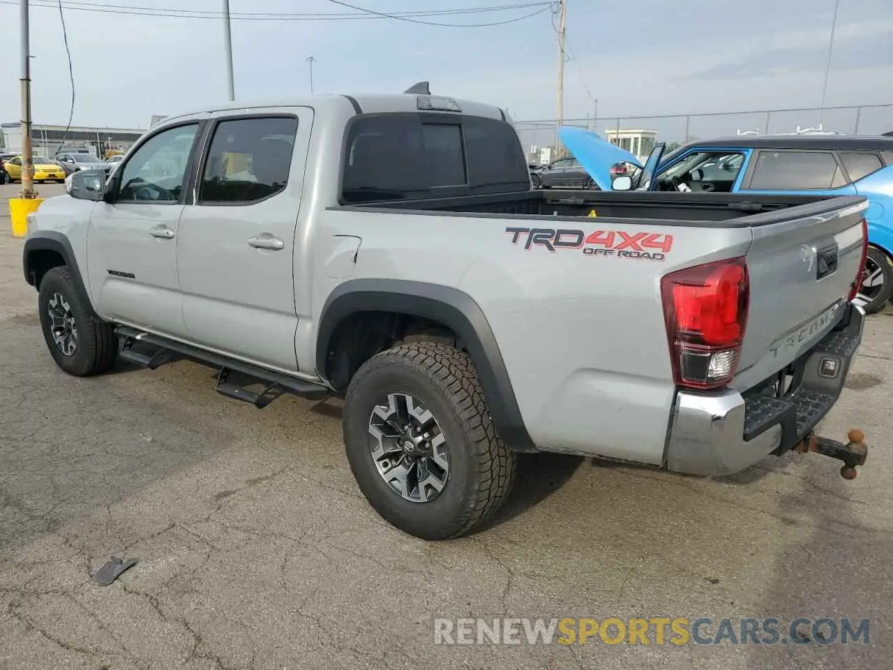 2 Photograph of a damaged car 3TMCZ5AN0KM227229 TOYOTA TACOMA 2019