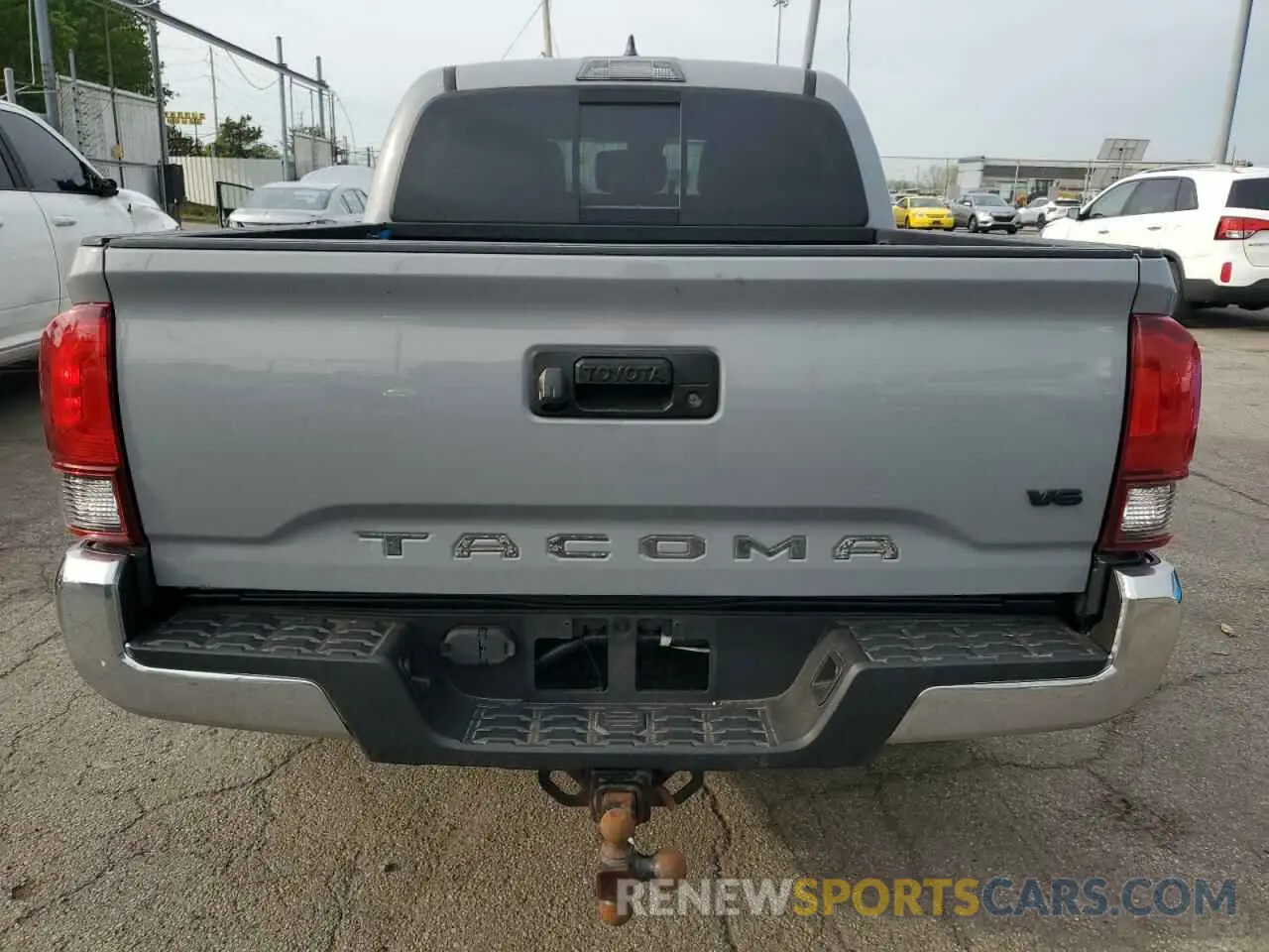 6 Photograph of a damaged car 3TMCZ5AN0KM227229 TOYOTA TACOMA 2019