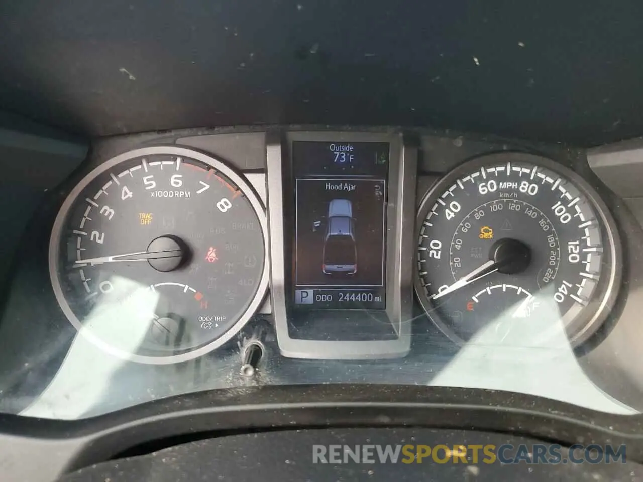9 Photograph of a damaged car 3TMCZ5AN0KM227229 TOYOTA TACOMA 2019