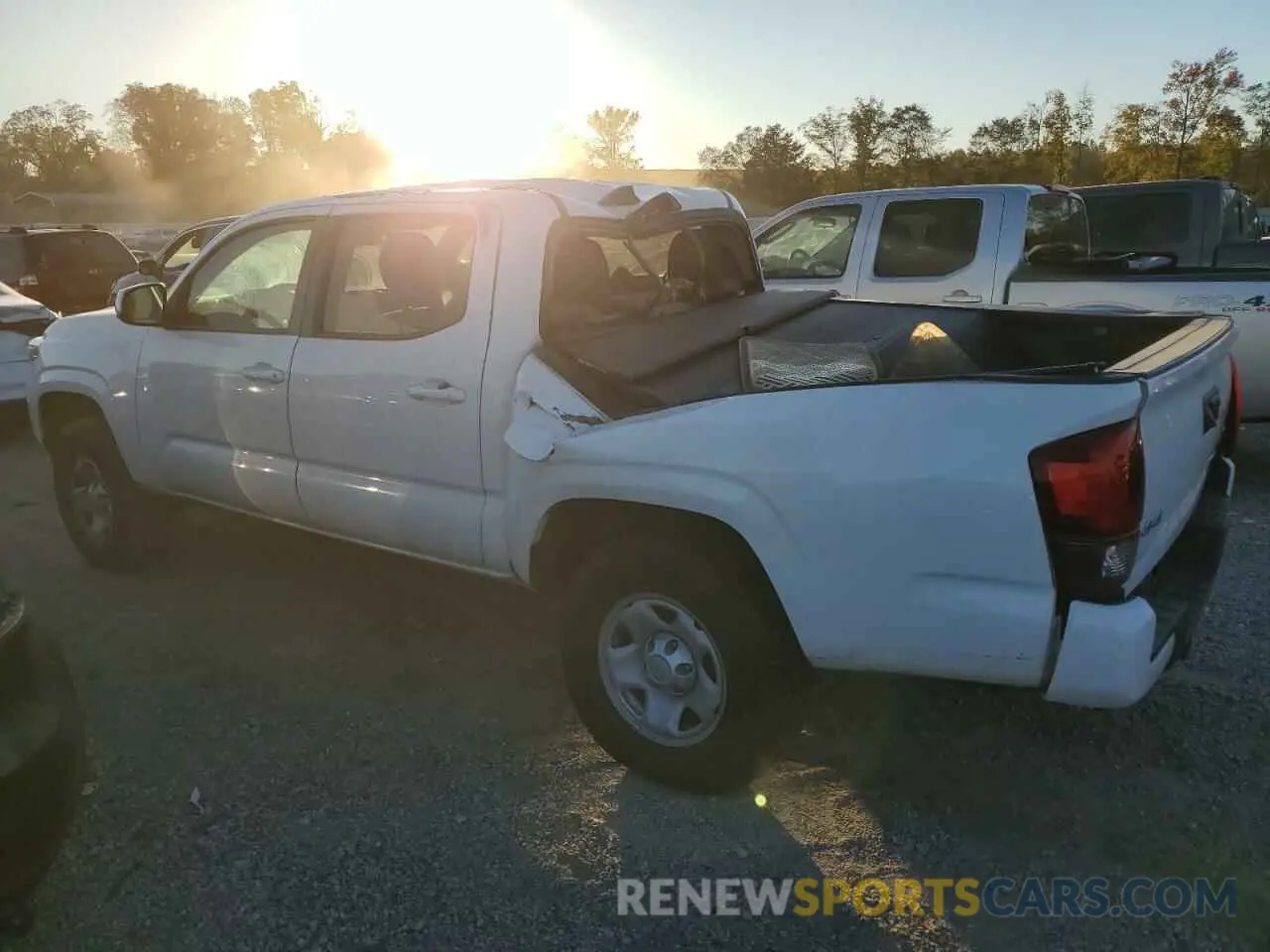 2 Photograph of a damaged car 3TMCZ5AN0KM227490 TOYOTA TACOMA 2019