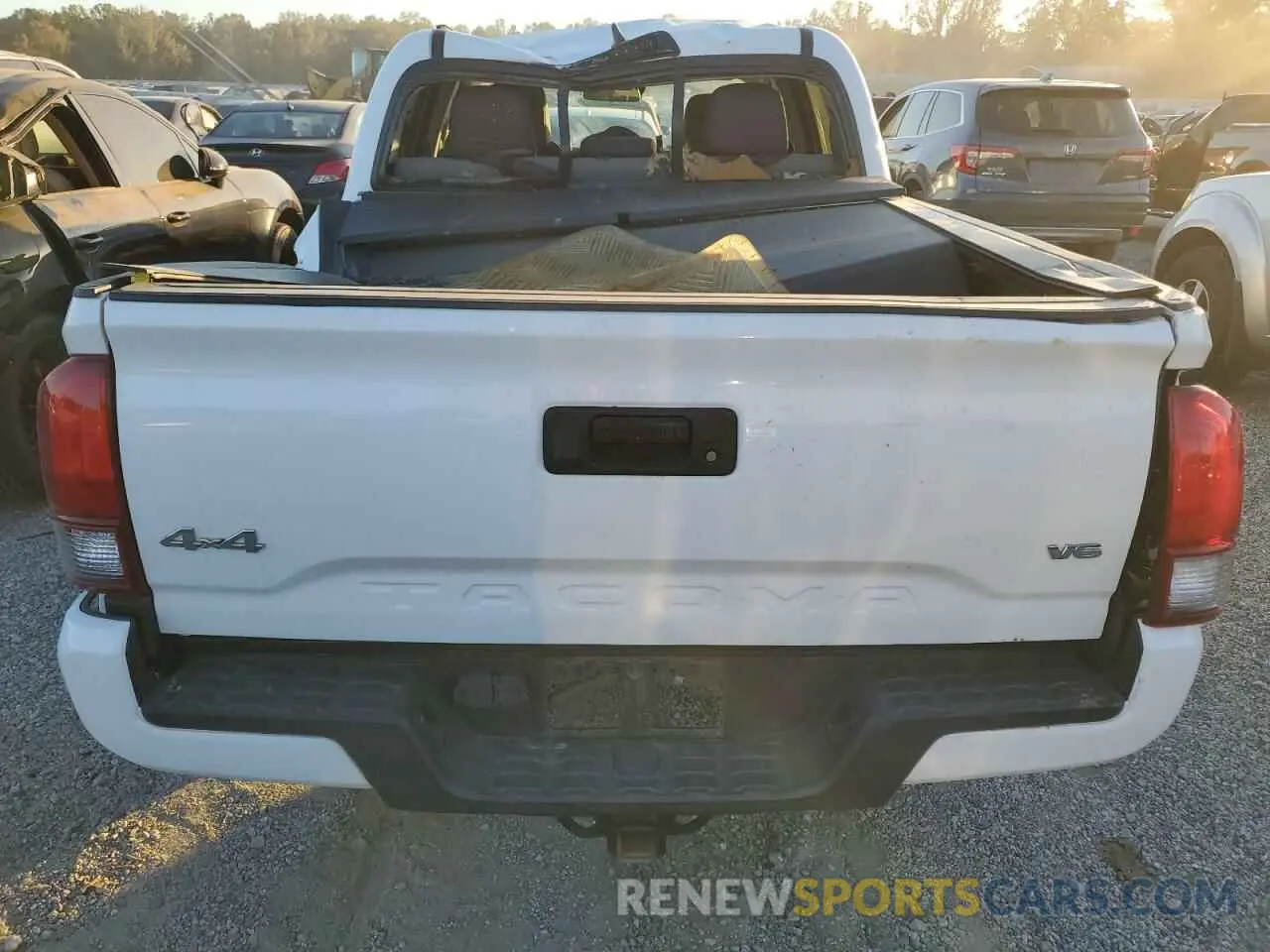 6 Photograph of a damaged car 3TMCZ5AN0KM227490 TOYOTA TACOMA 2019