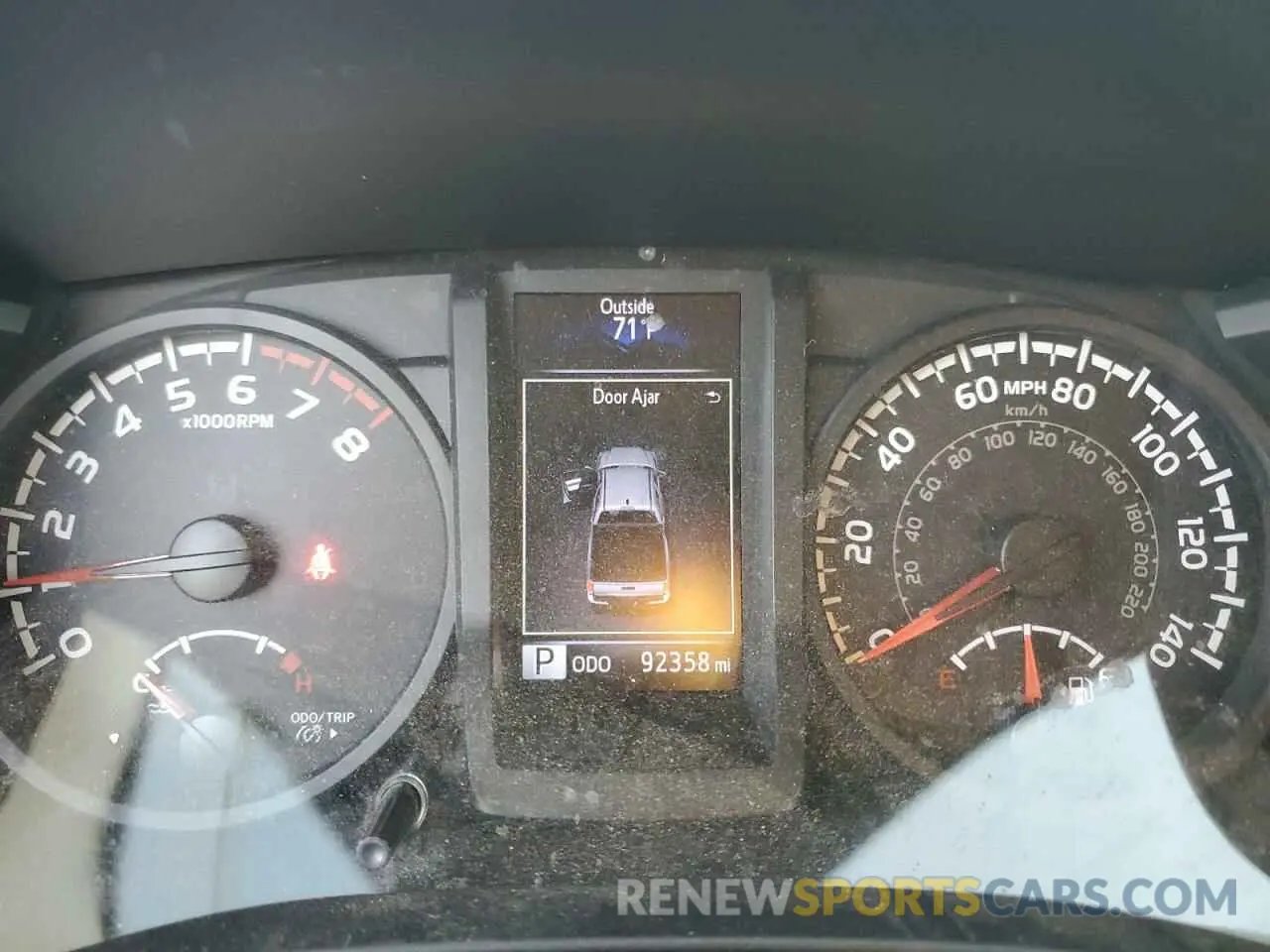 9 Photograph of a damaged car 3TMCZ5AN0KM227490 TOYOTA TACOMA 2019