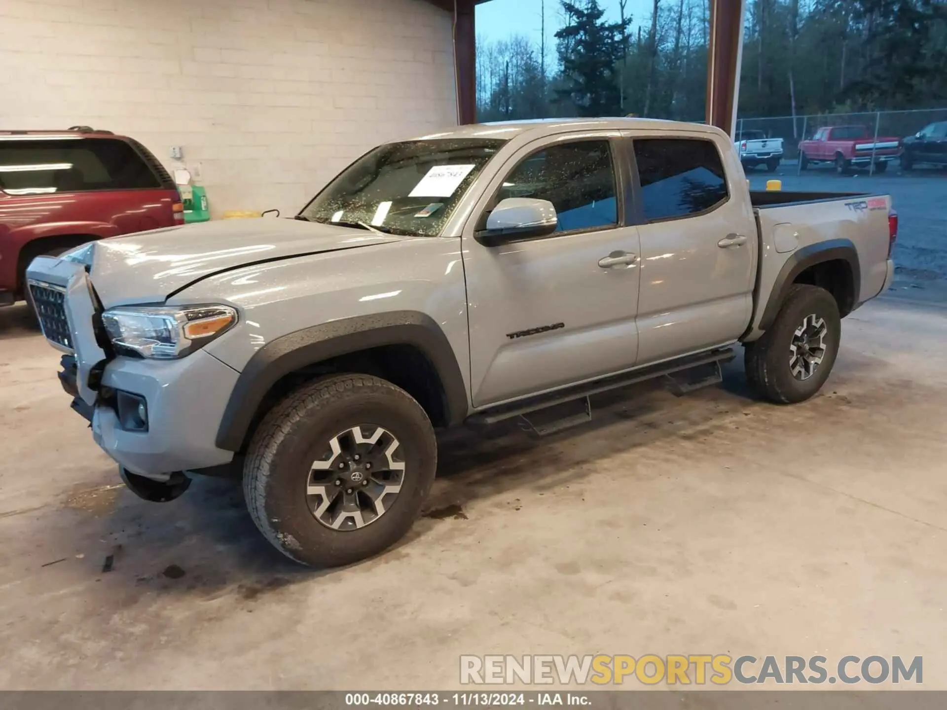 2 Photograph of a damaged car 3TMCZ5AN0KM235525 TOYOTA TACOMA 2019