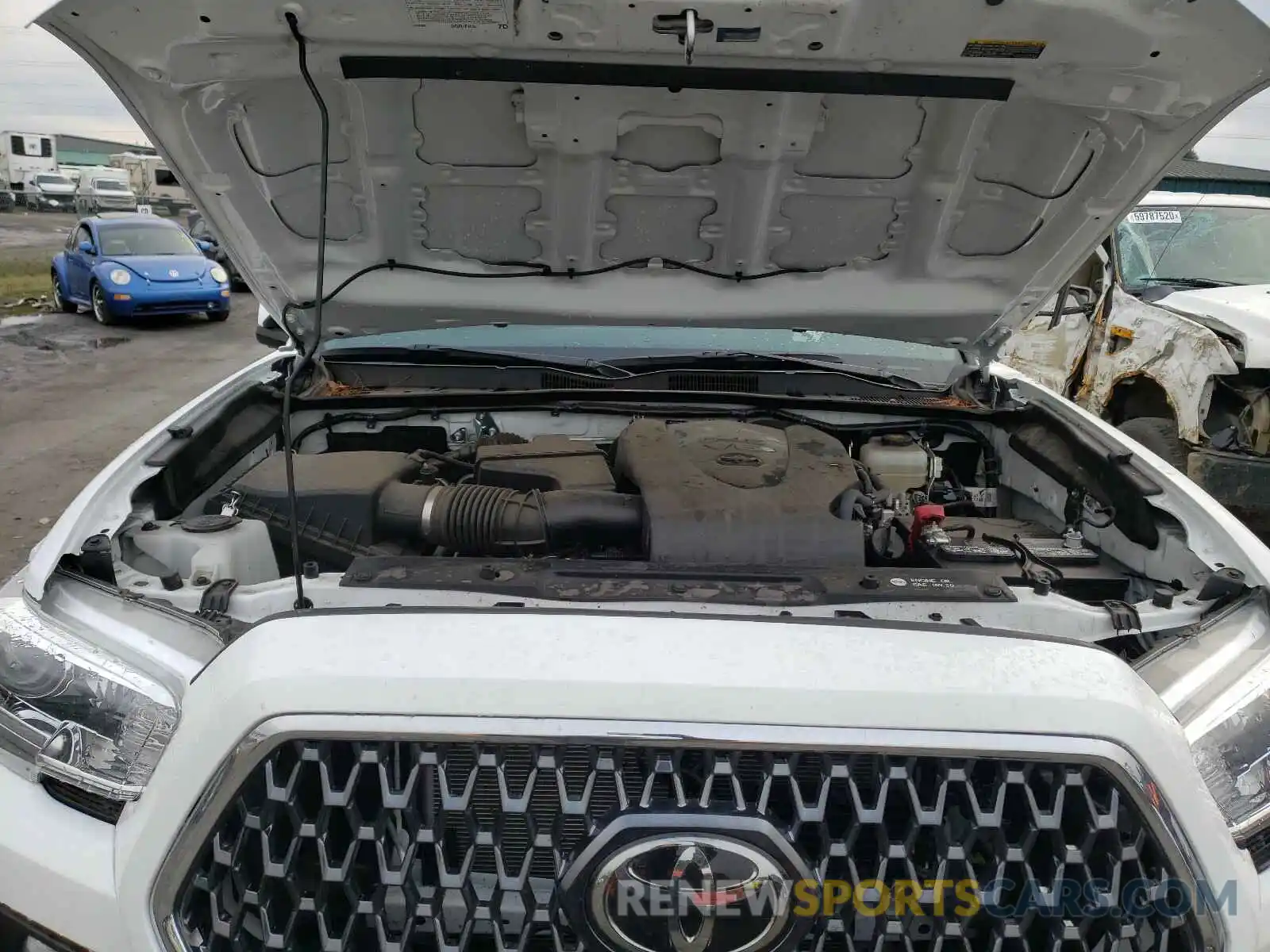 7 Photograph of a damaged car 3TMCZ5AN0KM236013 TOYOTA TACOMA 2019