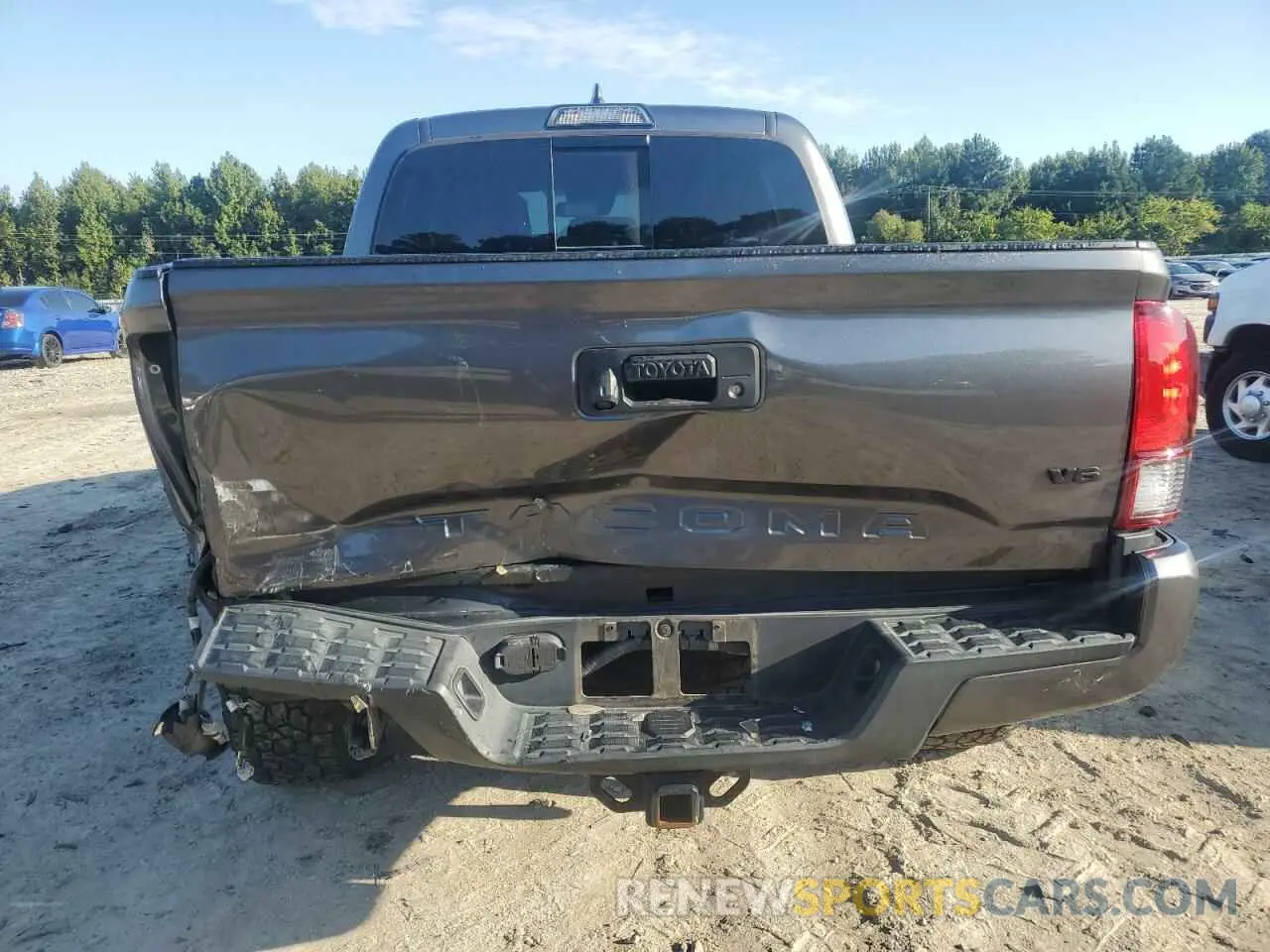 6 Photograph of a damaged car 3TMCZ5AN0KM246038 TOYOTA TACOMA 2019