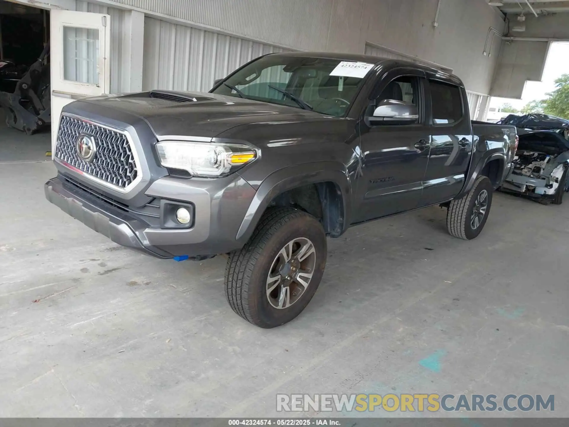 2 Photograph of a damaged car 3TMCZ5AN0KM248419 TOYOTA TACOMA 2019