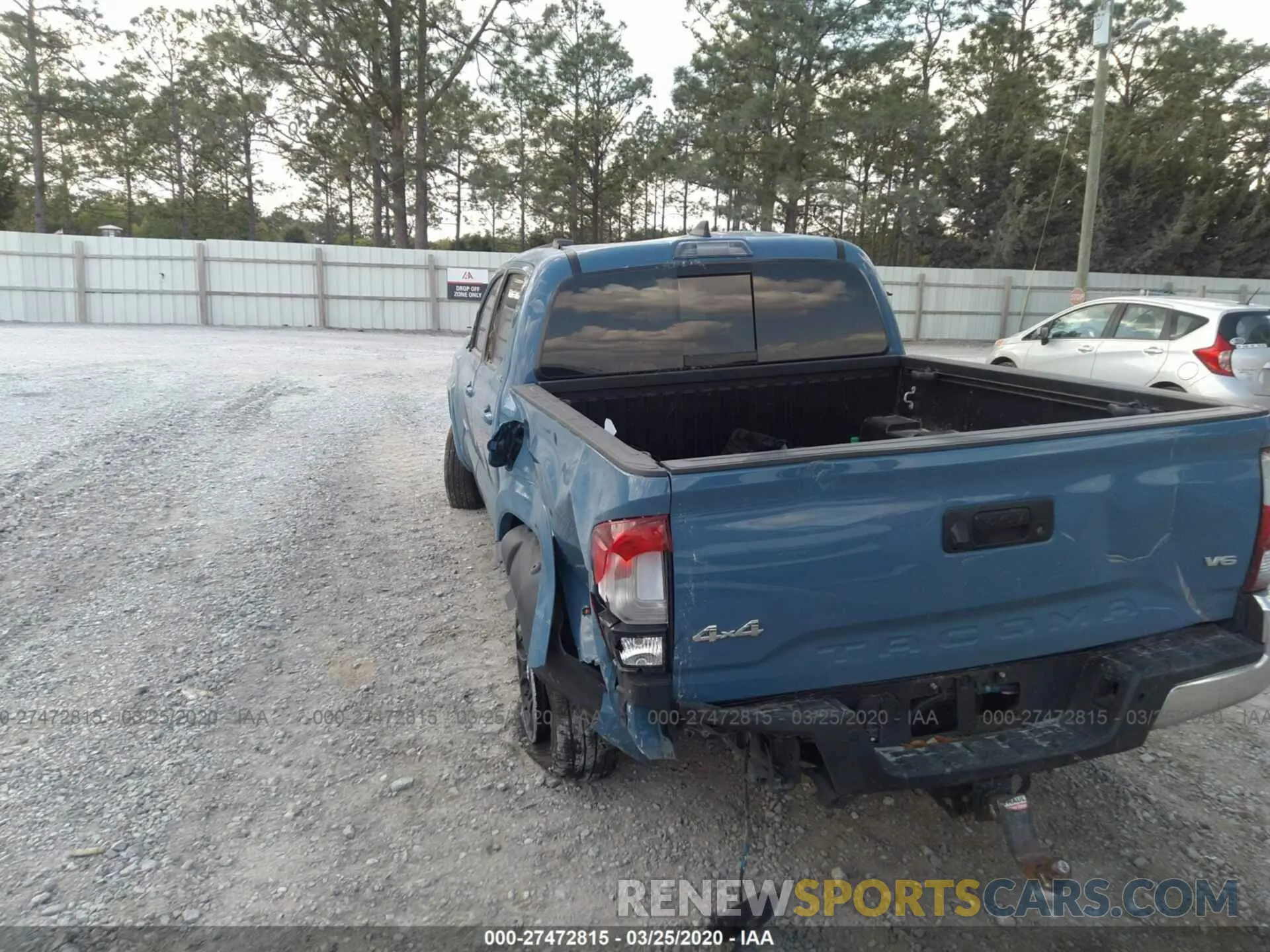 6 Photograph of a damaged car 3TMCZ5AN0KM258156 TOYOTA TACOMA 2019