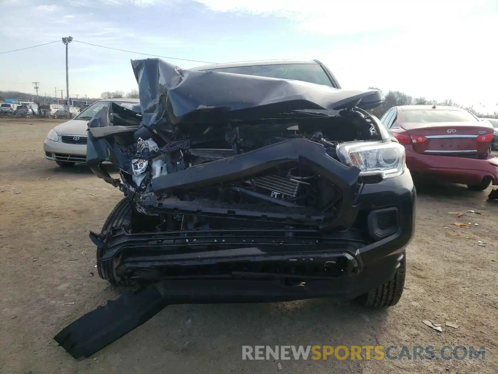 9 Photograph of a damaged car 3TMCZ5AN0KM261302 TOYOTA TACOMA 2019