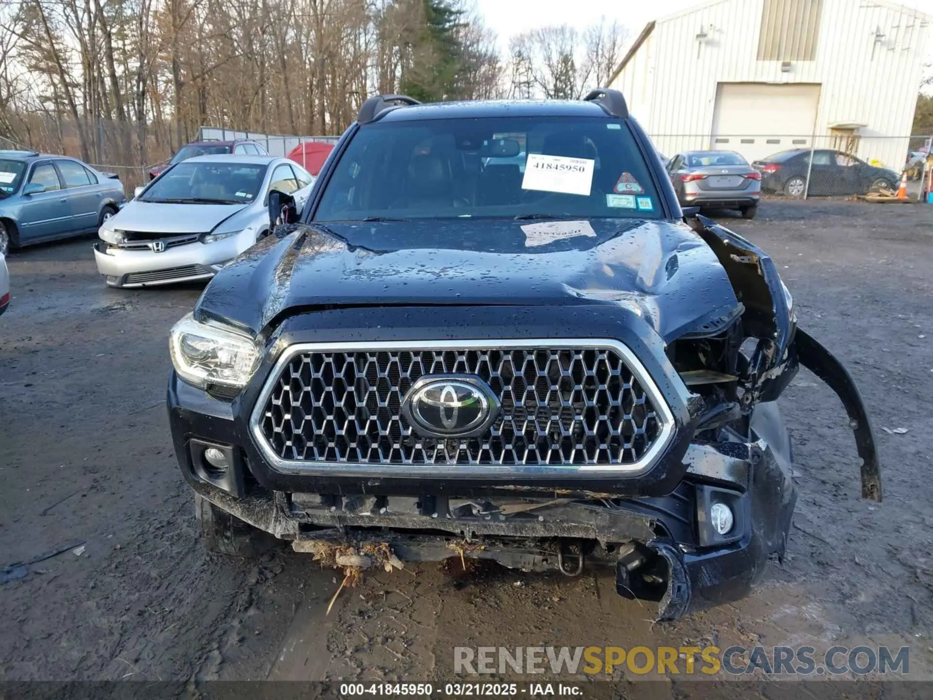 12 Photograph of a damaged car 3TMCZ5AN0KM261364 TOYOTA TACOMA 2019