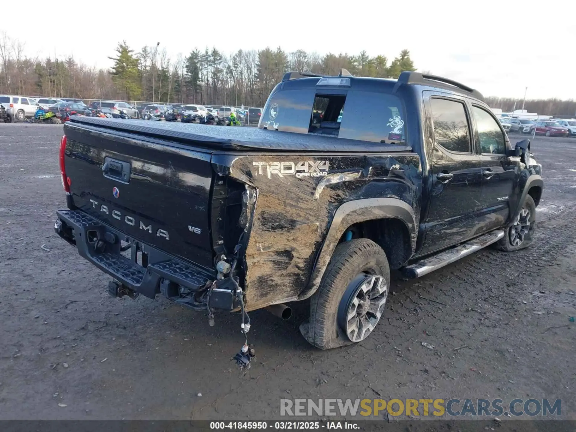 4 Photograph of a damaged car 3TMCZ5AN0KM261364 TOYOTA TACOMA 2019