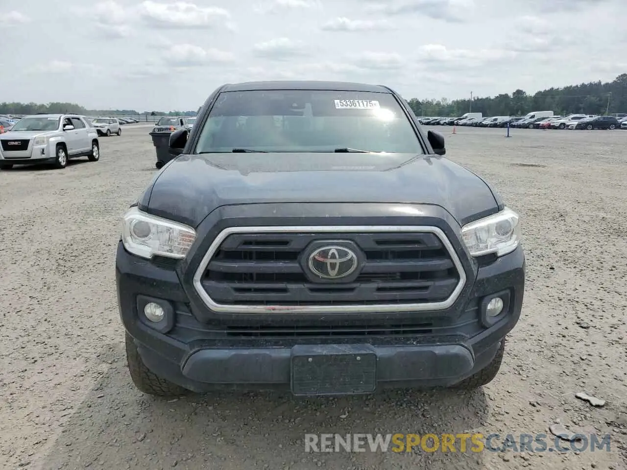 5 Photograph of a damaged car 3TMCZ5AN0KM274714 TOYOTA TACOMA 2019