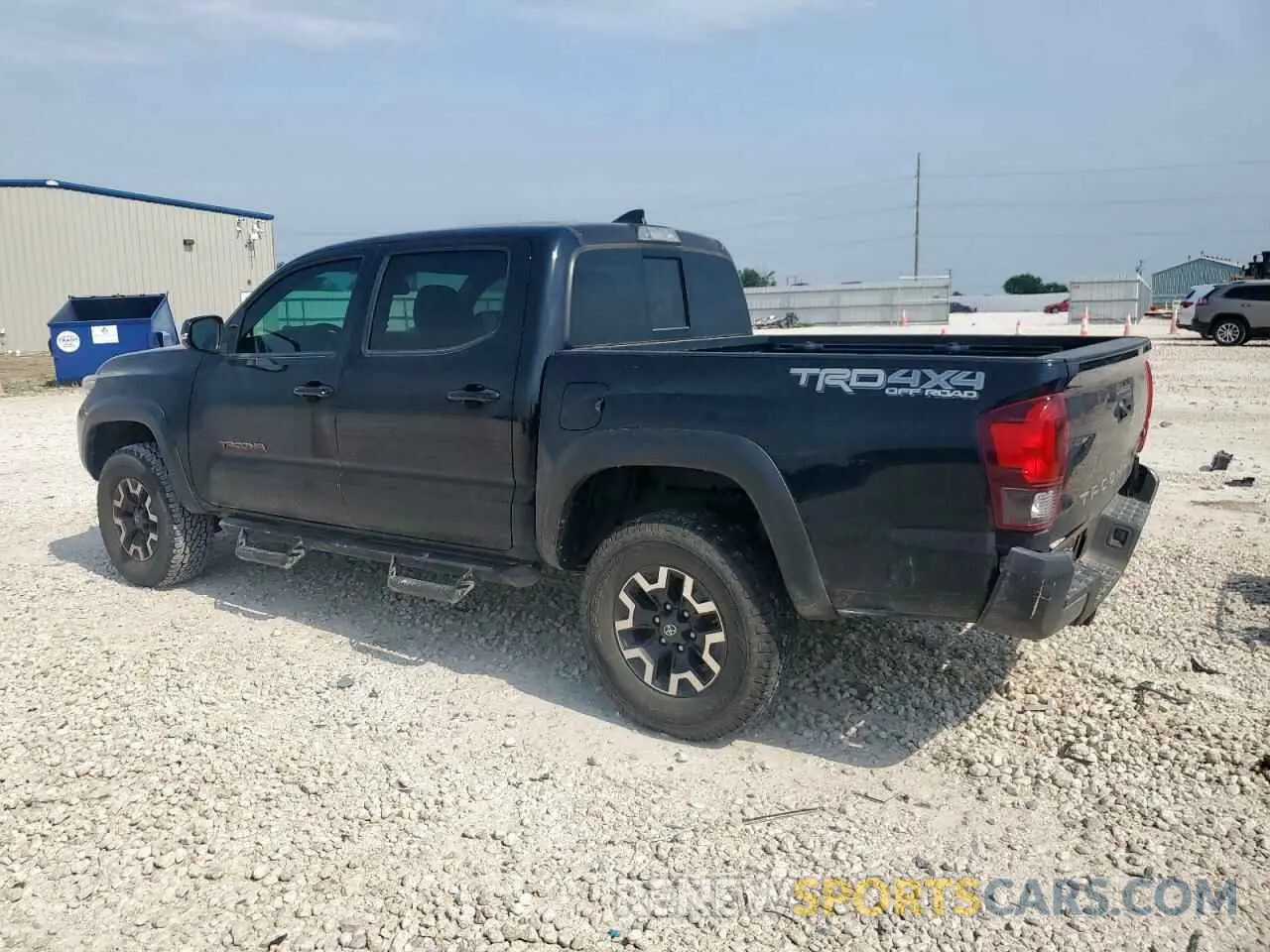 2 Photograph of a damaged car 3TMCZ5AN1KM195374 TOYOTA TACOMA 2019