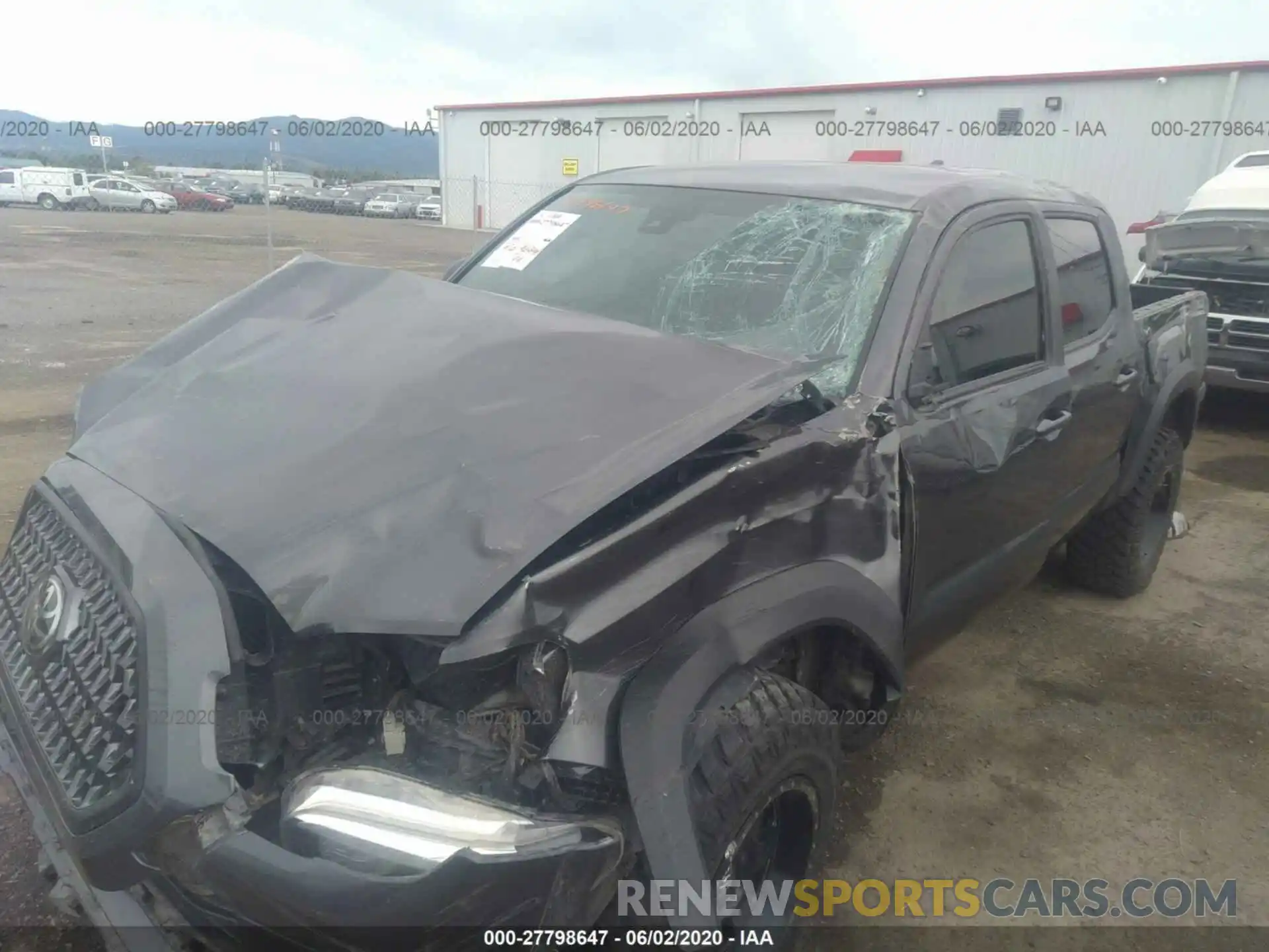 6 Photograph of a damaged car 3TMCZ5AN1KM205711 TOYOTA TACOMA 2019