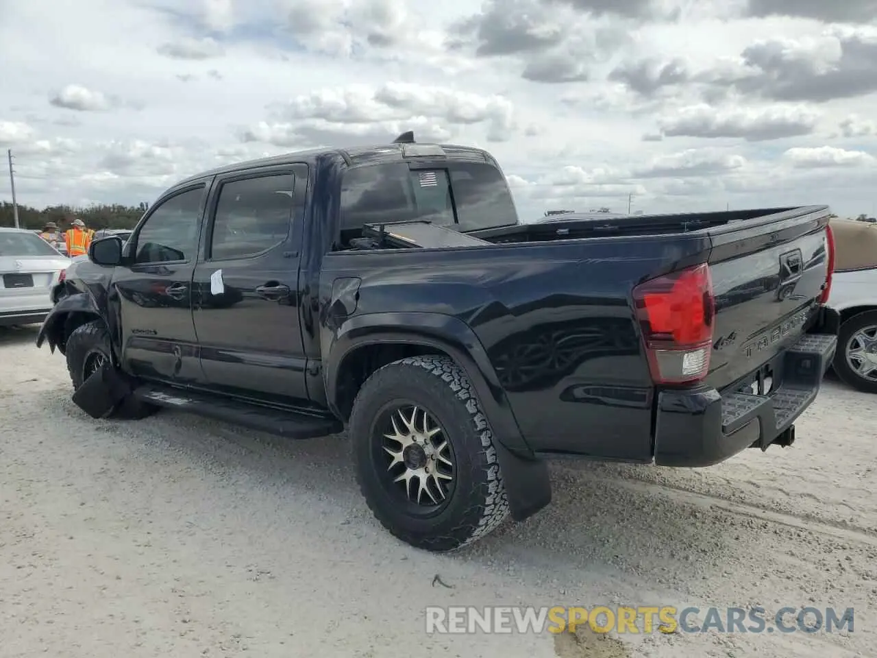 2 Photograph of a damaged car 3TMCZ5AN1KM208785 TOYOTA TACOMA 2019