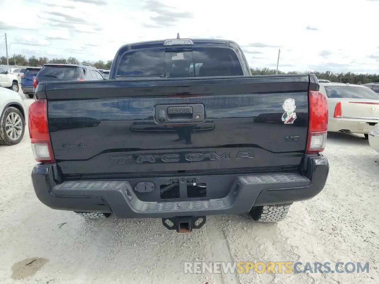 6 Photograph of a damaged car 3TMCZ5AN1KM208785 TOYOTA TACOMA 2019