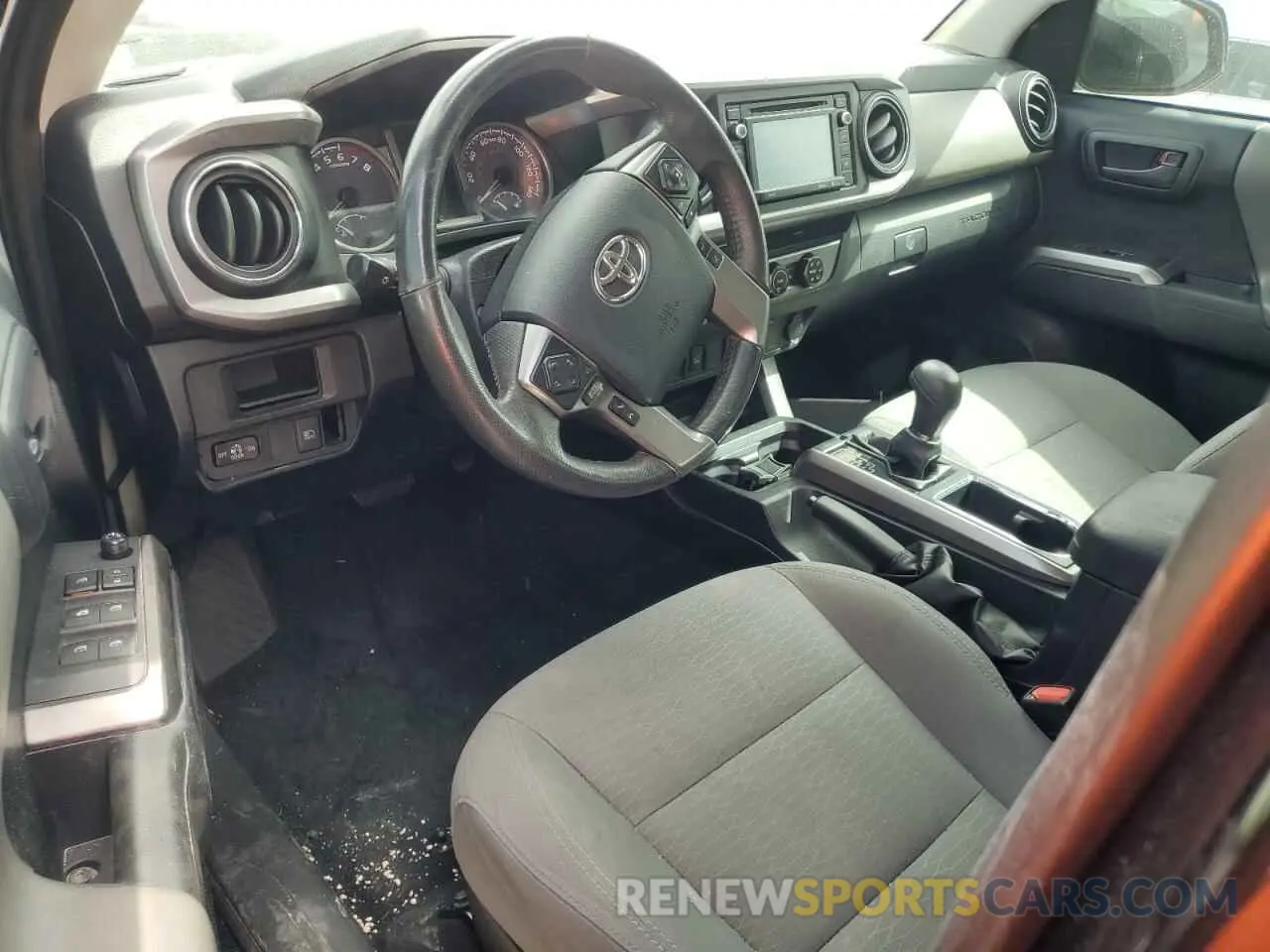 8 Photograph of a damaged car 3TMCZ5AN1KM208785 TOYOTA TACOMA 2019