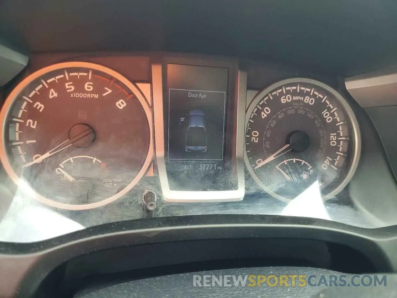 9 Photograph of a damaged car 3TMCZ5AN1KM208785 TOYOTA TACOMA 2019