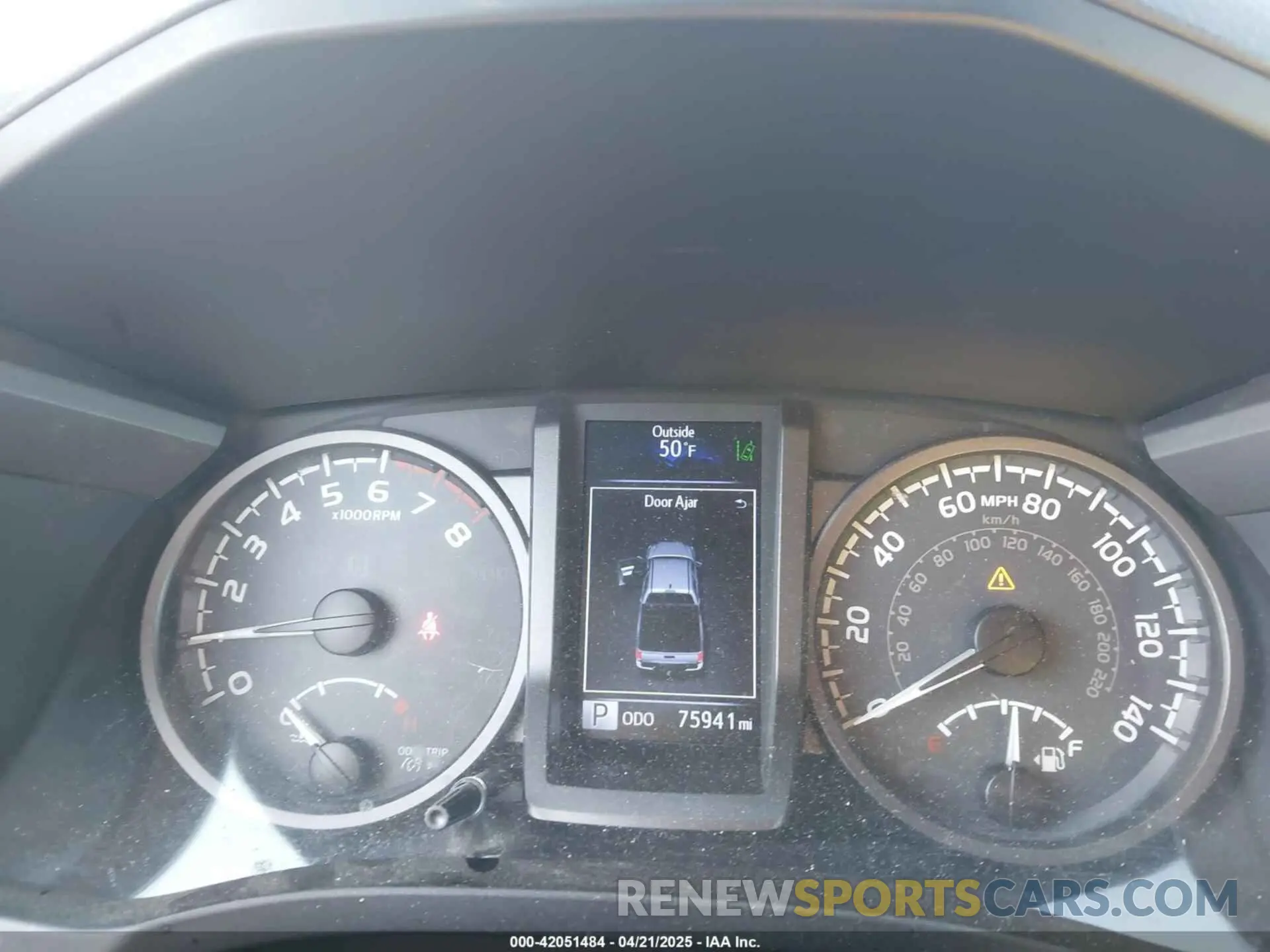 7 Photograph of a damaged car 3TMCZ5AN1KM210911 TOYOTA TACOMA 2019