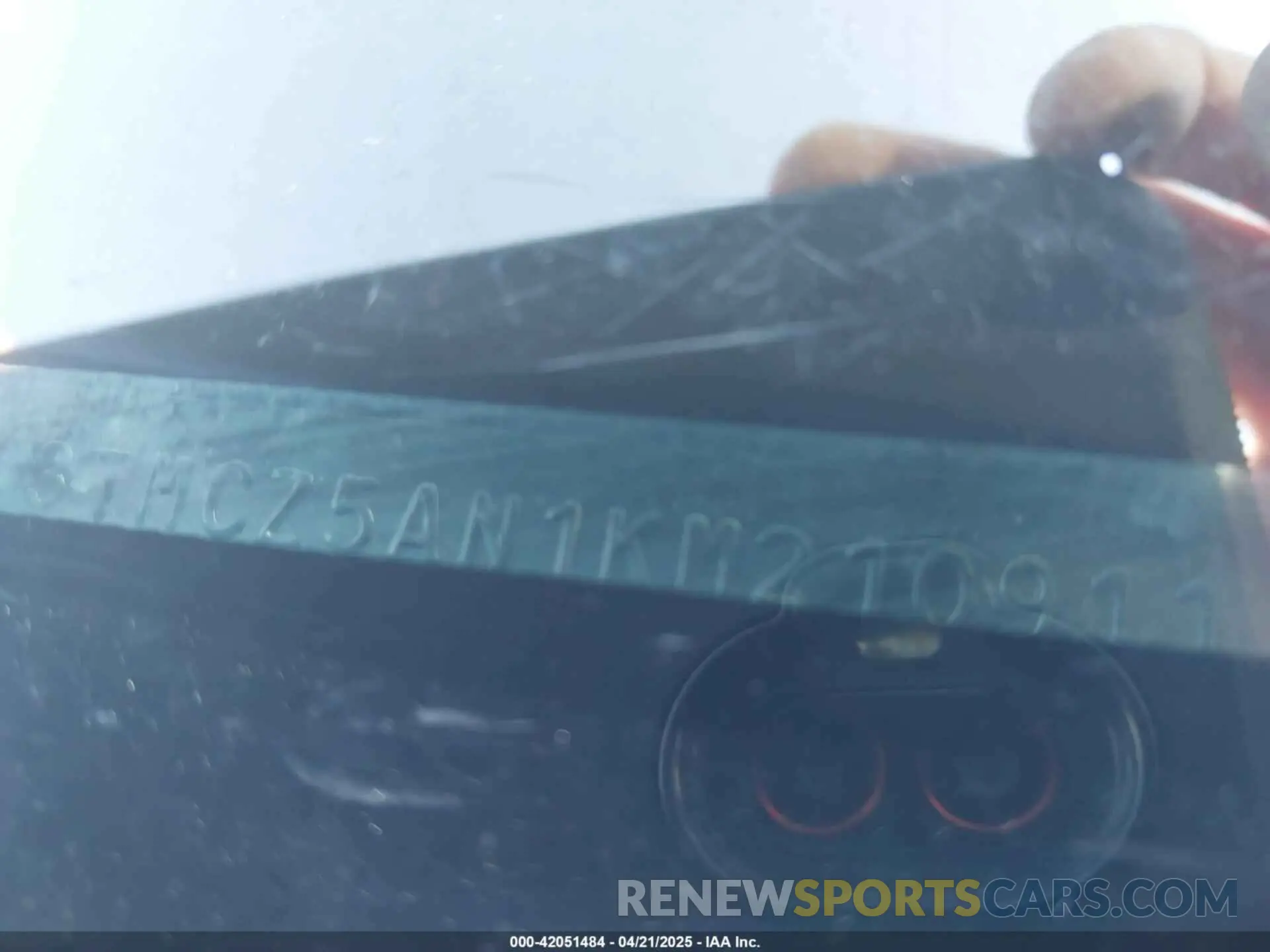 9 Photograph of a damaged car 3TMCZ5AN1KM210911 TOYOTA TACOMA 2019