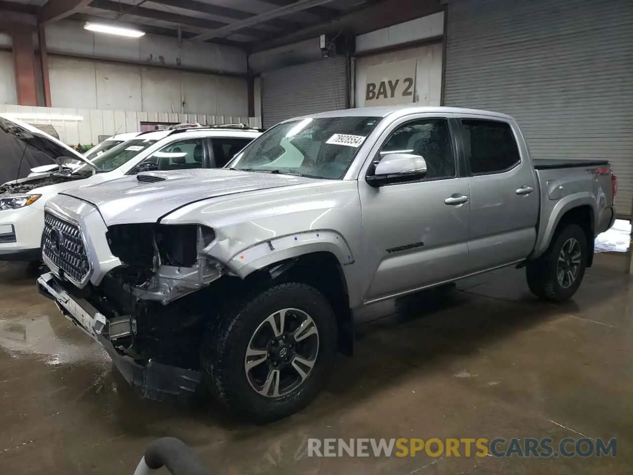 1 Photograph of a damaged car 3TMCZ5AN1KM219012 TOYOTA TACOMA 2019
