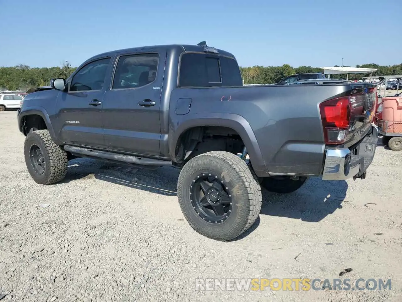 2 Photograph of a damaged car 3TMCZ5AN1KM222346 TOYOTA TACOMA 2019
