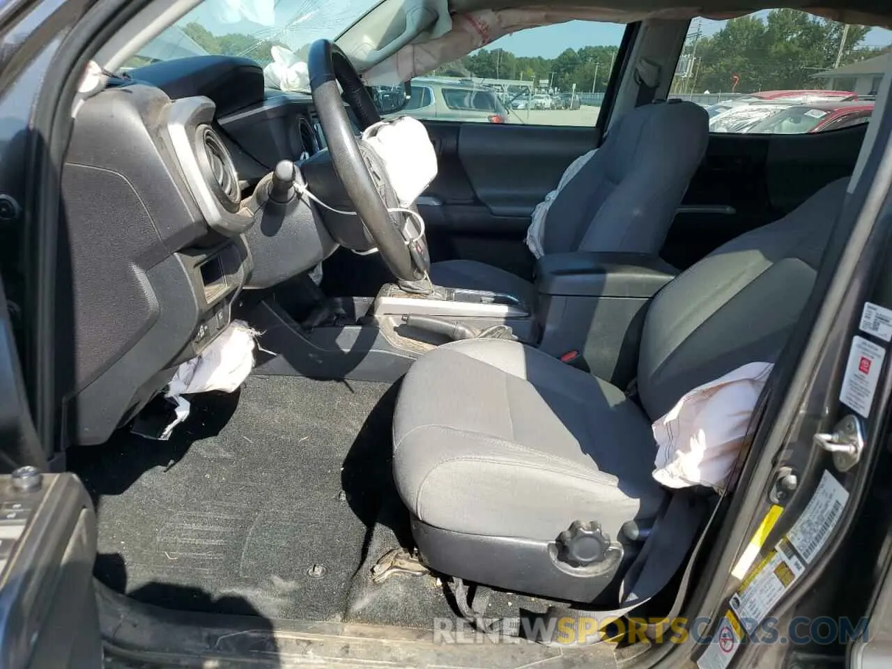 7 Photograph of a damaged car 3TMCZ5AN1KM222346 TOYOTA TACOMA 2019