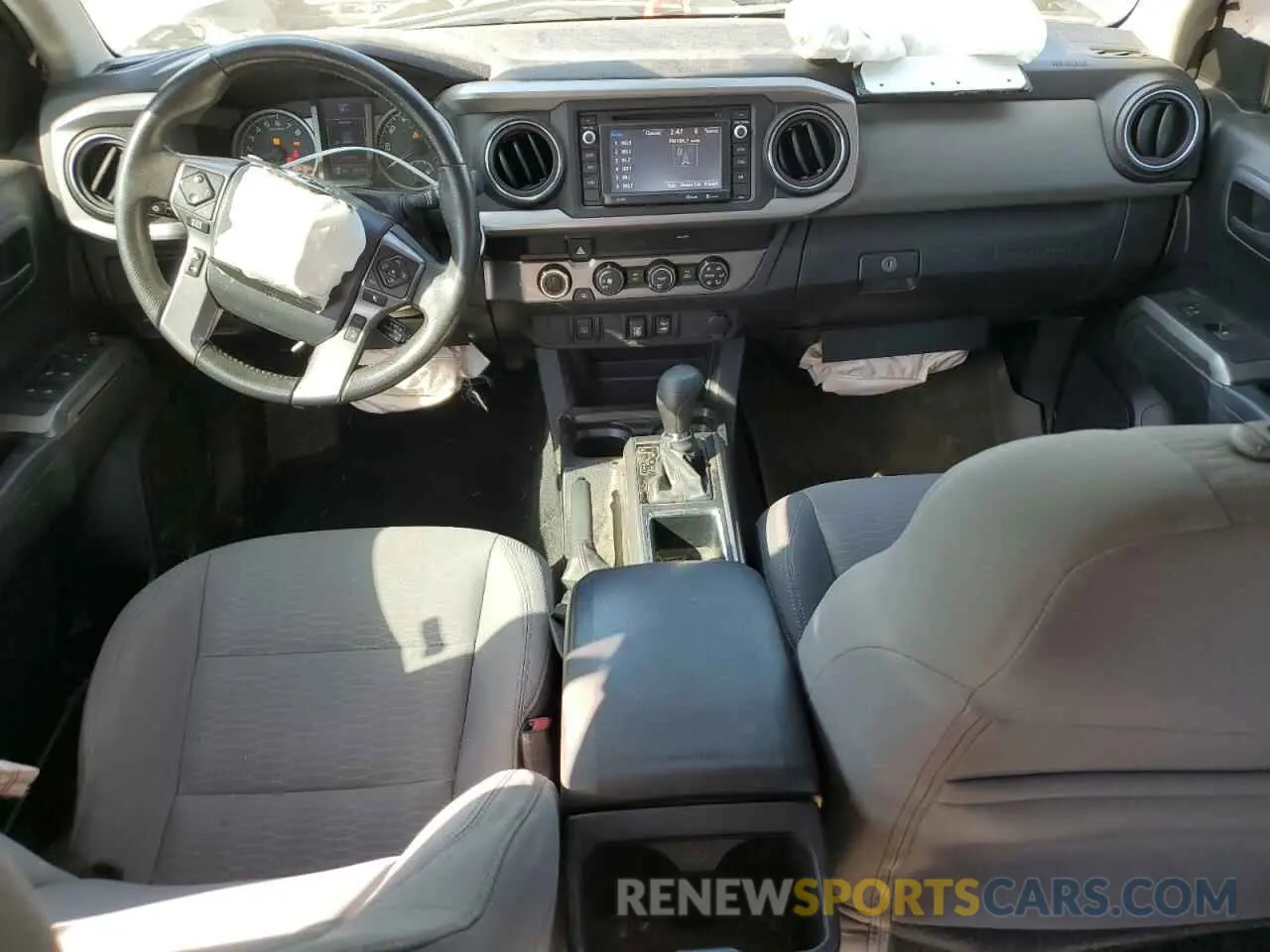 8 Photograph of a damaged car 3TMCZ5AN1KM222346 TOYOTA TACOMA 2019