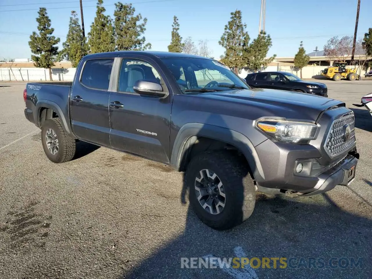 4 Photograph of a damaged car 3TMCZ5AN1KM222735 TOYOTA TACOMA 2019
