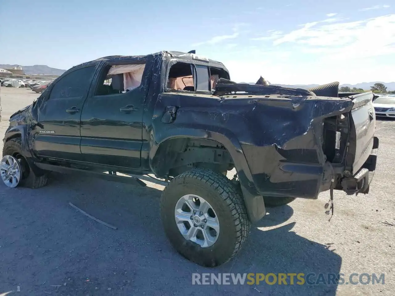 2 Photograph of a damaged car 3TMCZ5AN1KM231323 TOYOTA TACOMA 2019