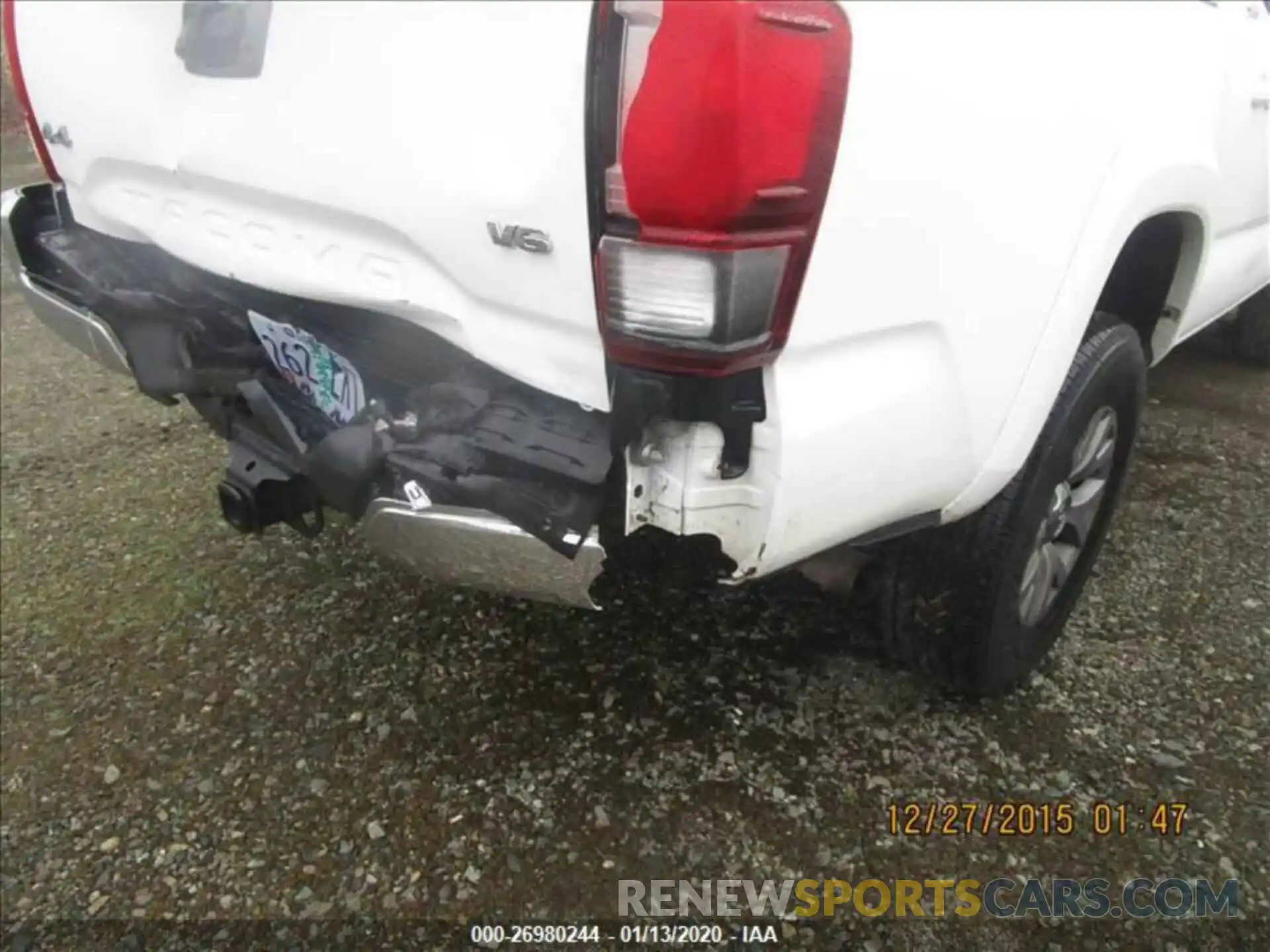 5 Photograph of a damaged car 3TMCZ5AN1KM236764 TOYOTA TACOMA 2019