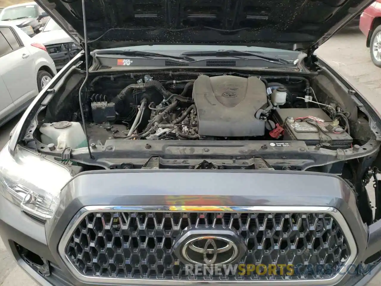 7 Photograph of a damaged car 3TMCZ5AN1KM251331 TOYOTA TACOMA 2019