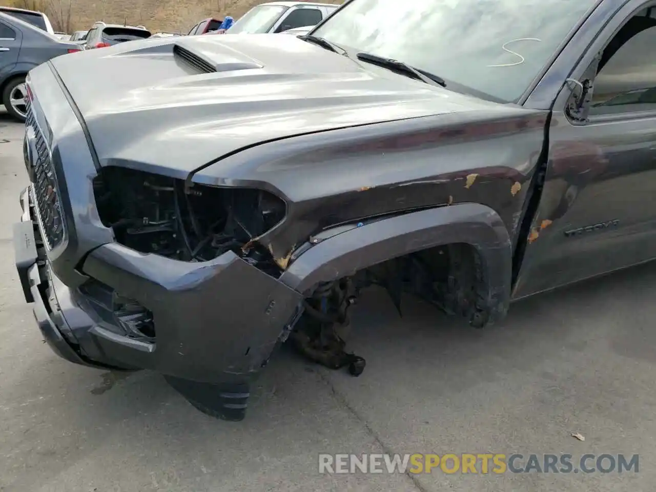 9 Photograph of a damaged car 3TMCZ5AN1KM251331 TOYOTA TACOMA 2019