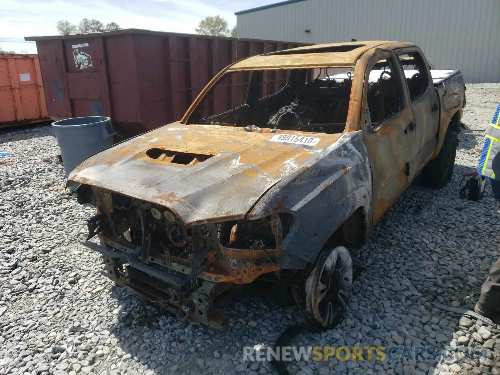 10 Photograph of a damaged car 3TMCZ5AN1KM251961 TOYOTA TACOMA 2019
