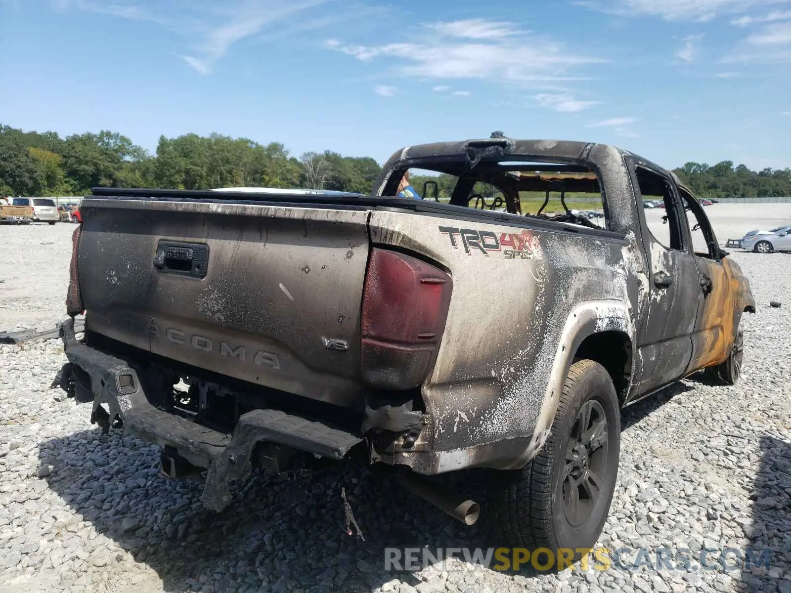 4 Photograph of a damaged car 3TMCZ5AN1KM251961 TOYOTA TACOMA 2019