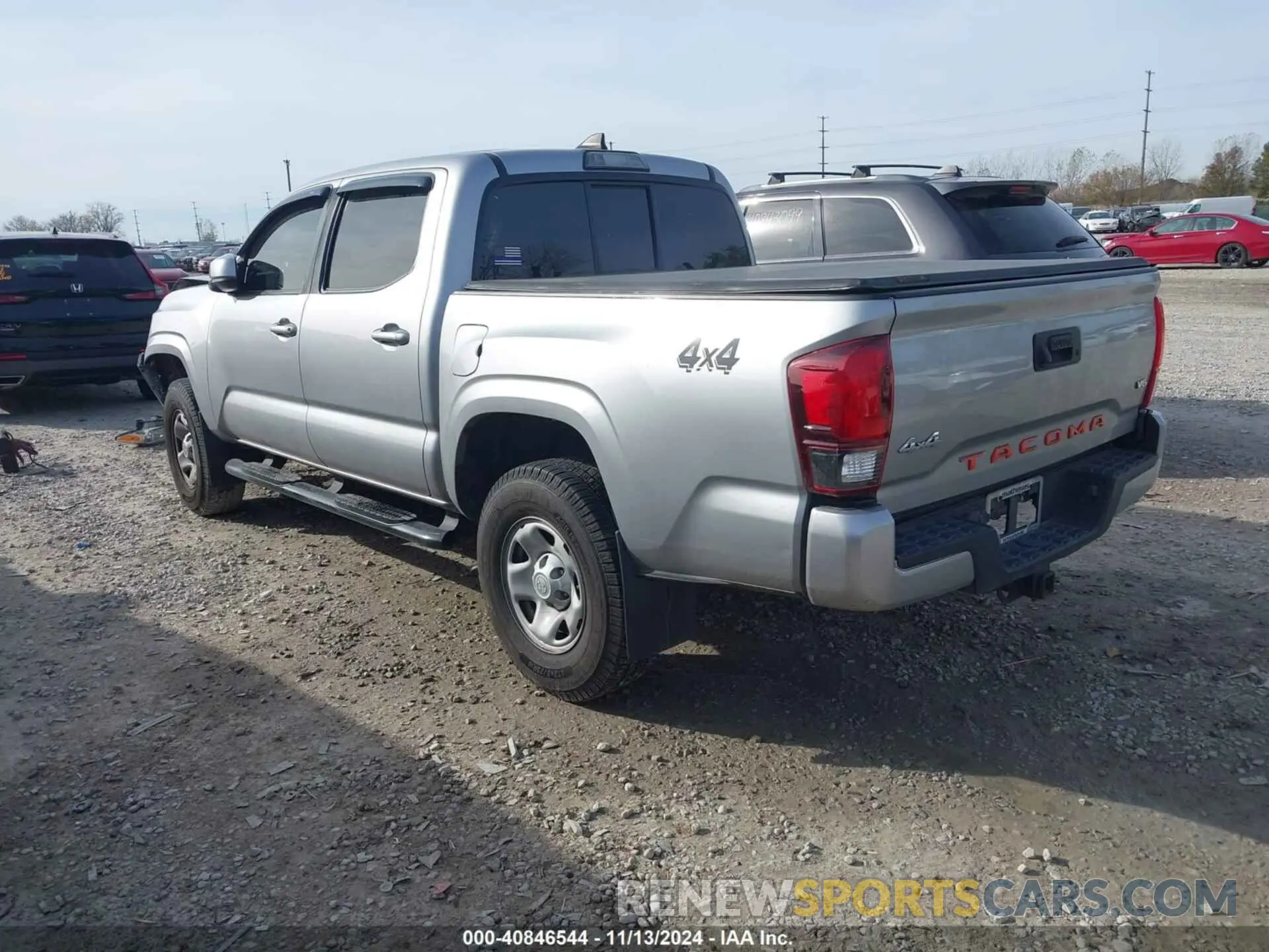 3 Photograph of a damaged car 3TMCZ5AN1KM253452 TOYOTA TACOMA 2019