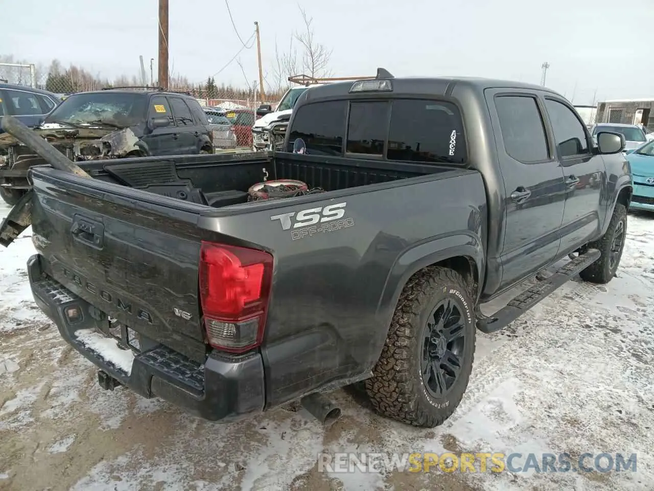 3 Photograph of a damaged car 3TMCZ5AN1KM254049 TOYOTA TACOMA 2019